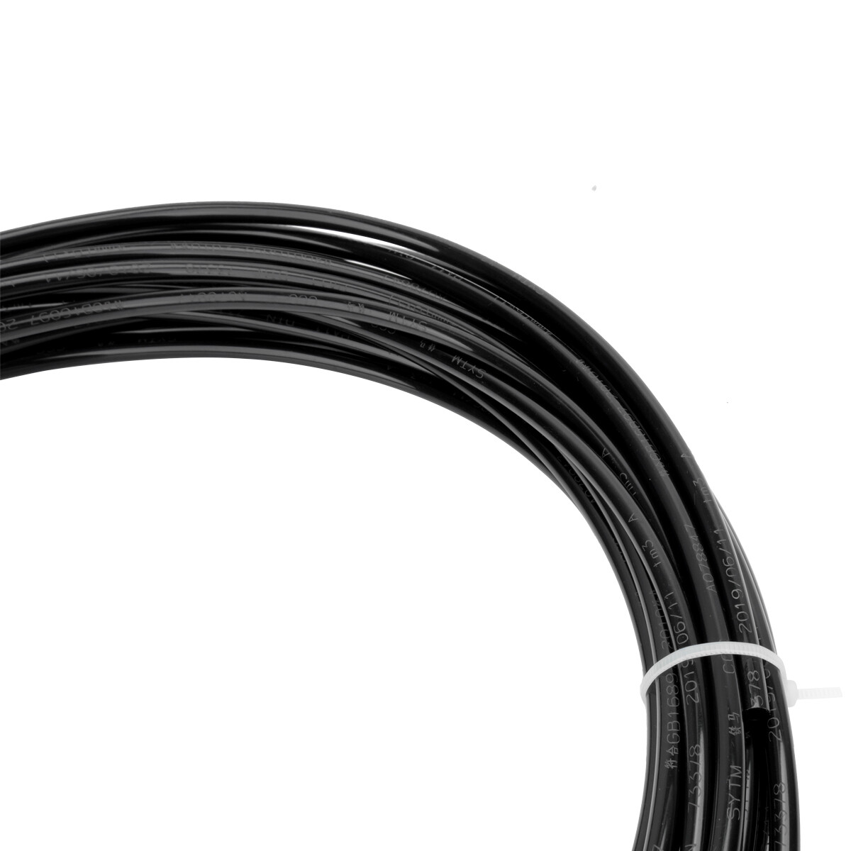 100 FT 3/8" OD DOT Approved Nylon Air Line Brake Hose For Air Suspension Horns