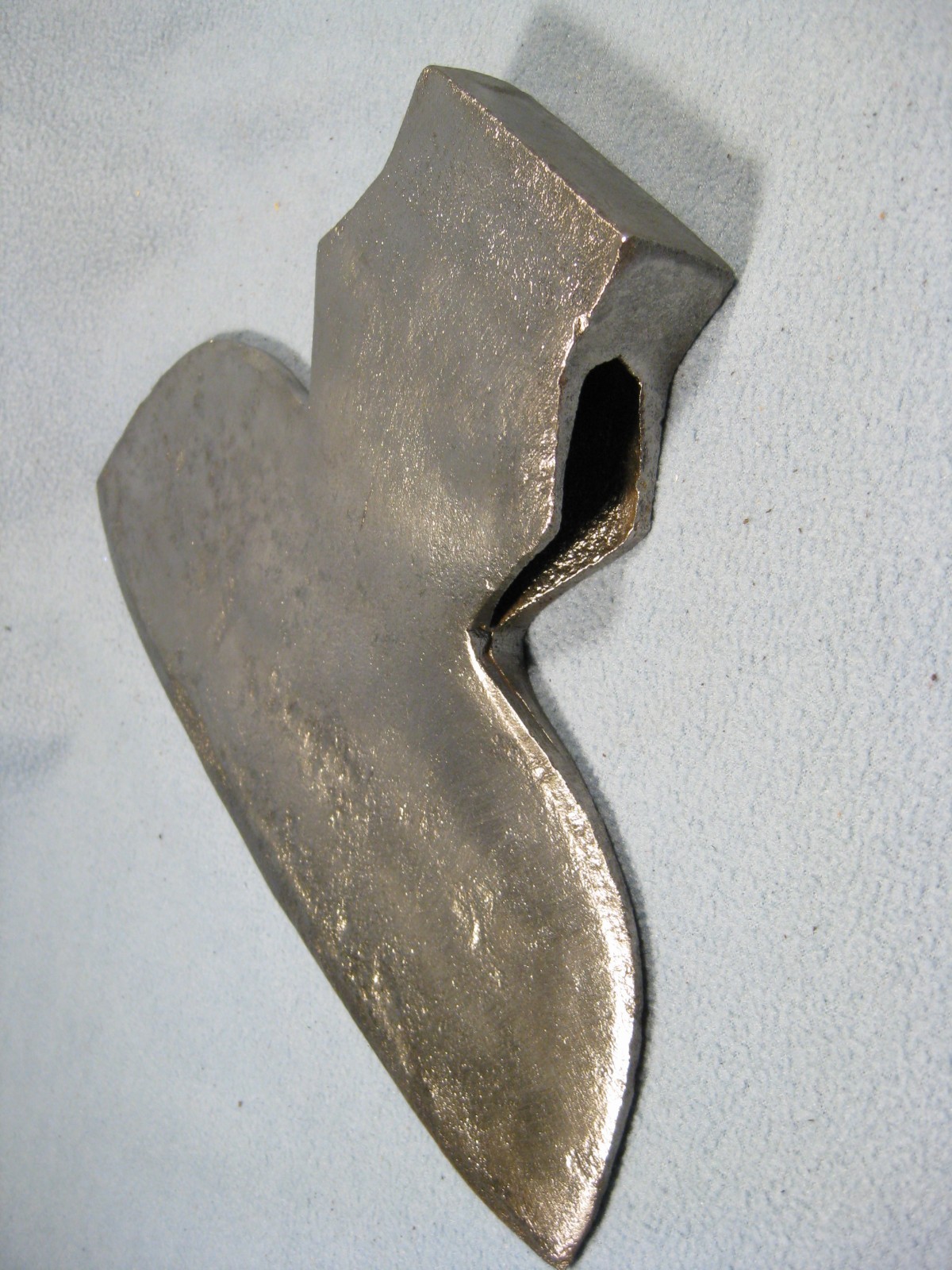 RARE Antique D. SIMMONS & CO. CAST STEEL COHOES NY BROAD AXE 11 1/2" BLADE