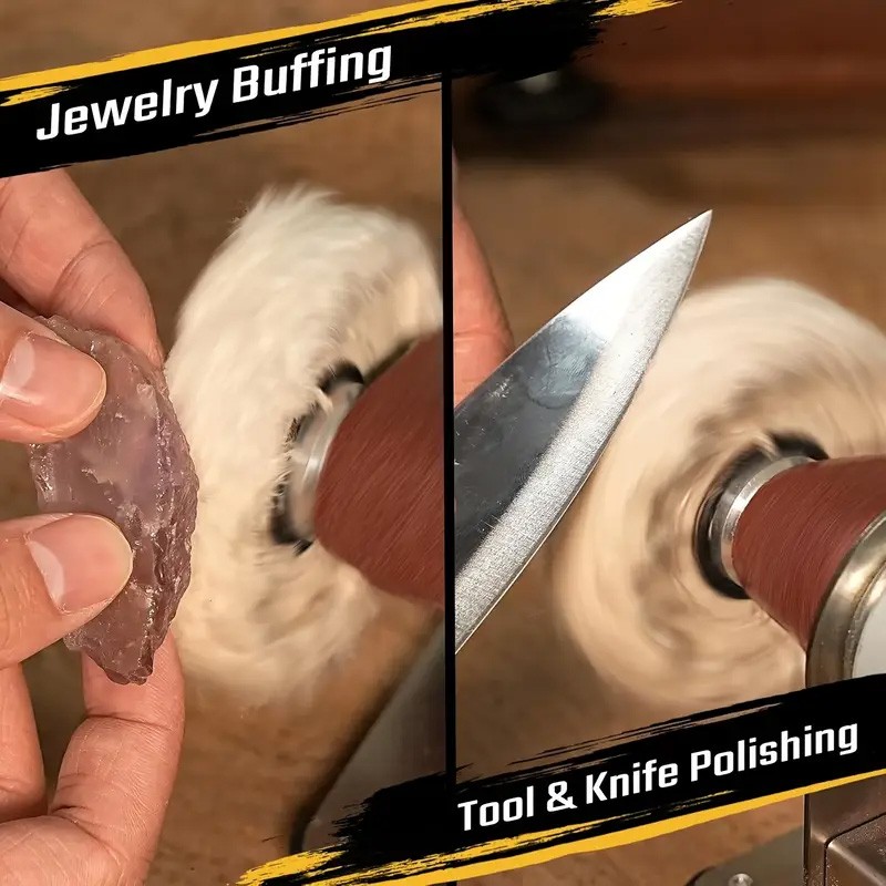 Mini Electric Grinder Belt Sander Polishing Grinding Knife DIY Sharpener Machine