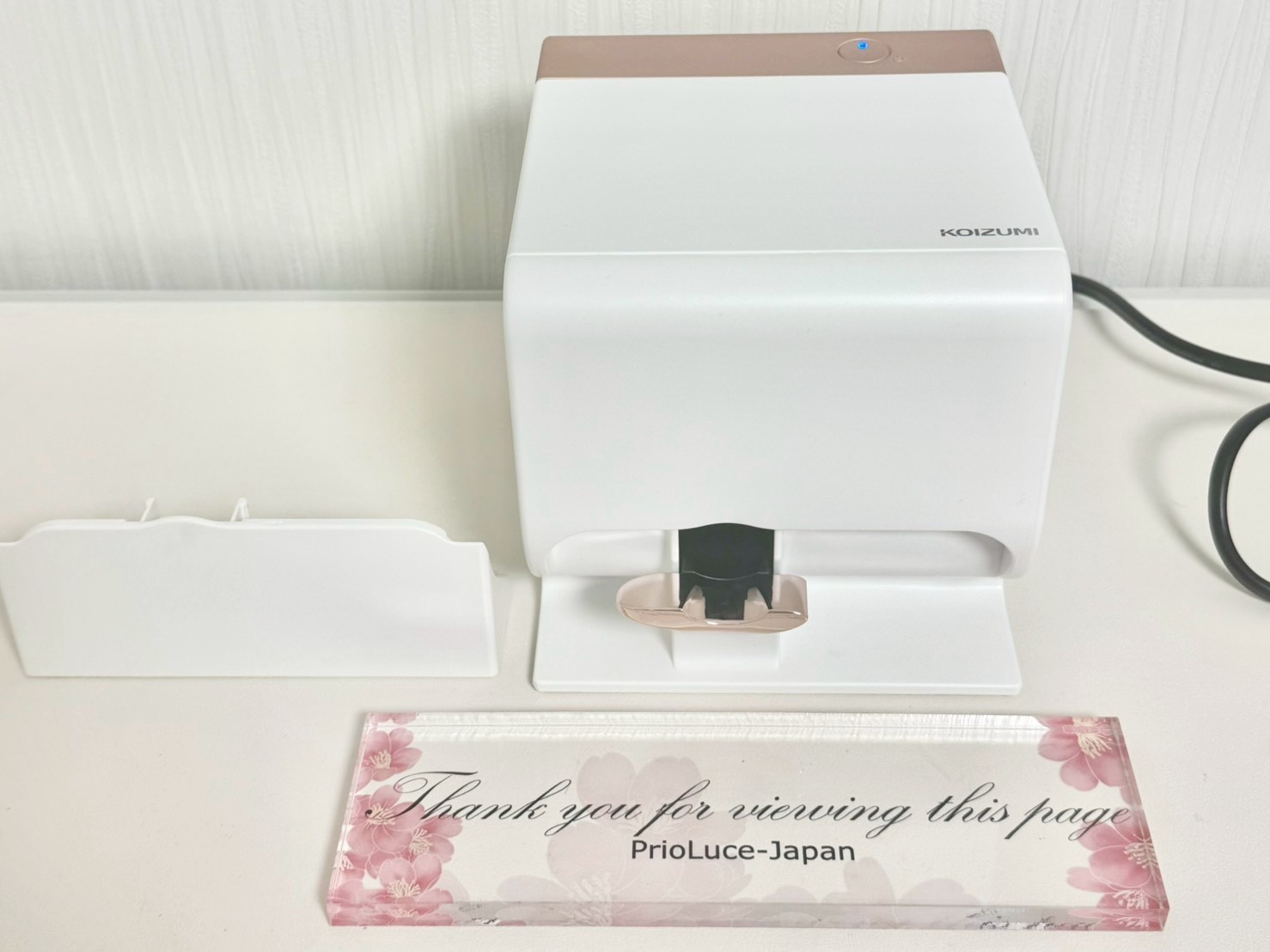 KOIZUMI Digital Nail Printer PriNail Art Machine Wi-Fi KNP-N800/P With New ink