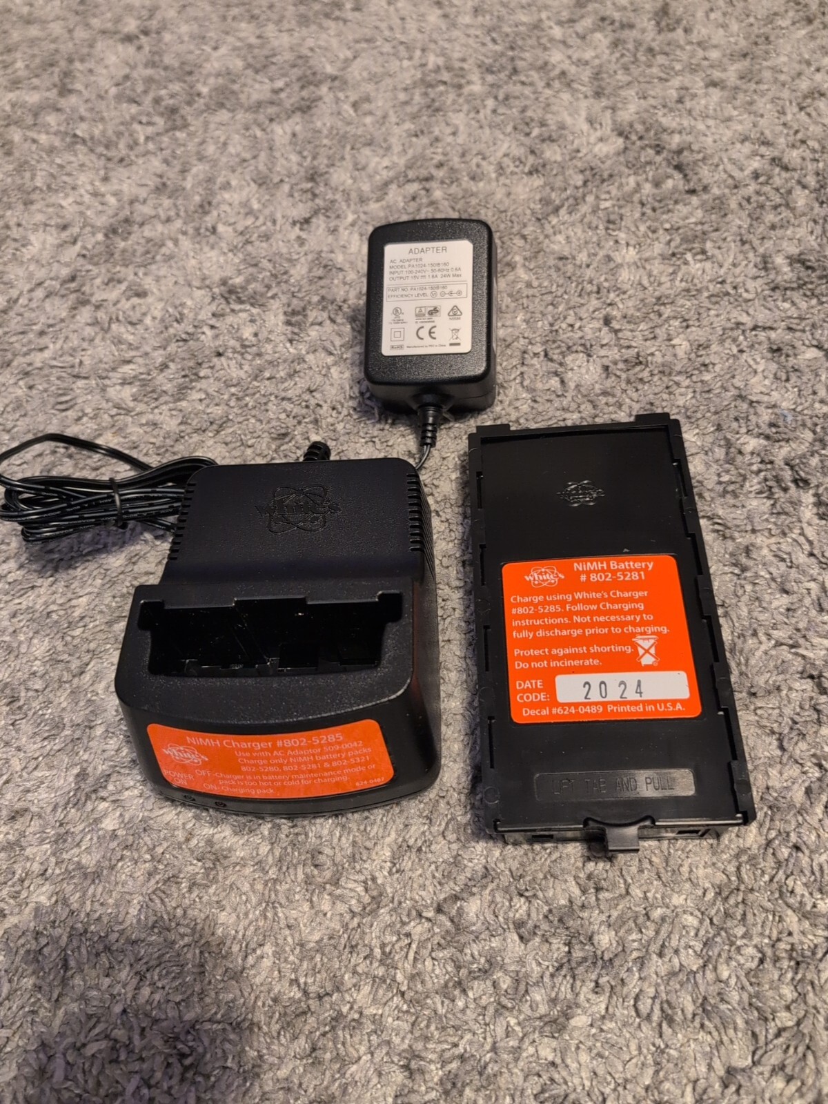 Whites 802-5281 Battery and Charger