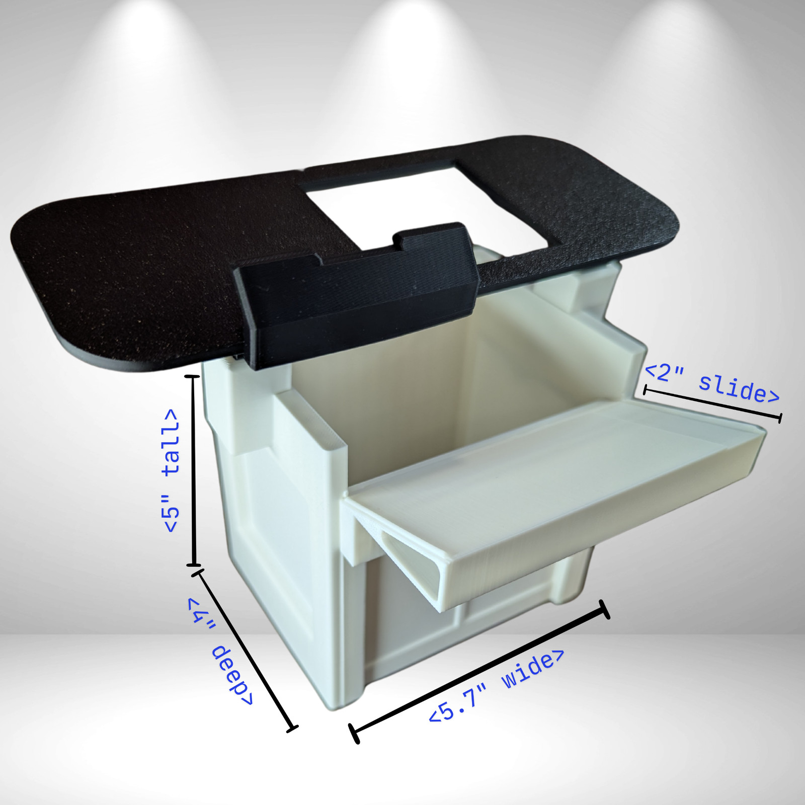 Card Slide - Card scanner stand - Scan sports cards or TCG with toploaders on!