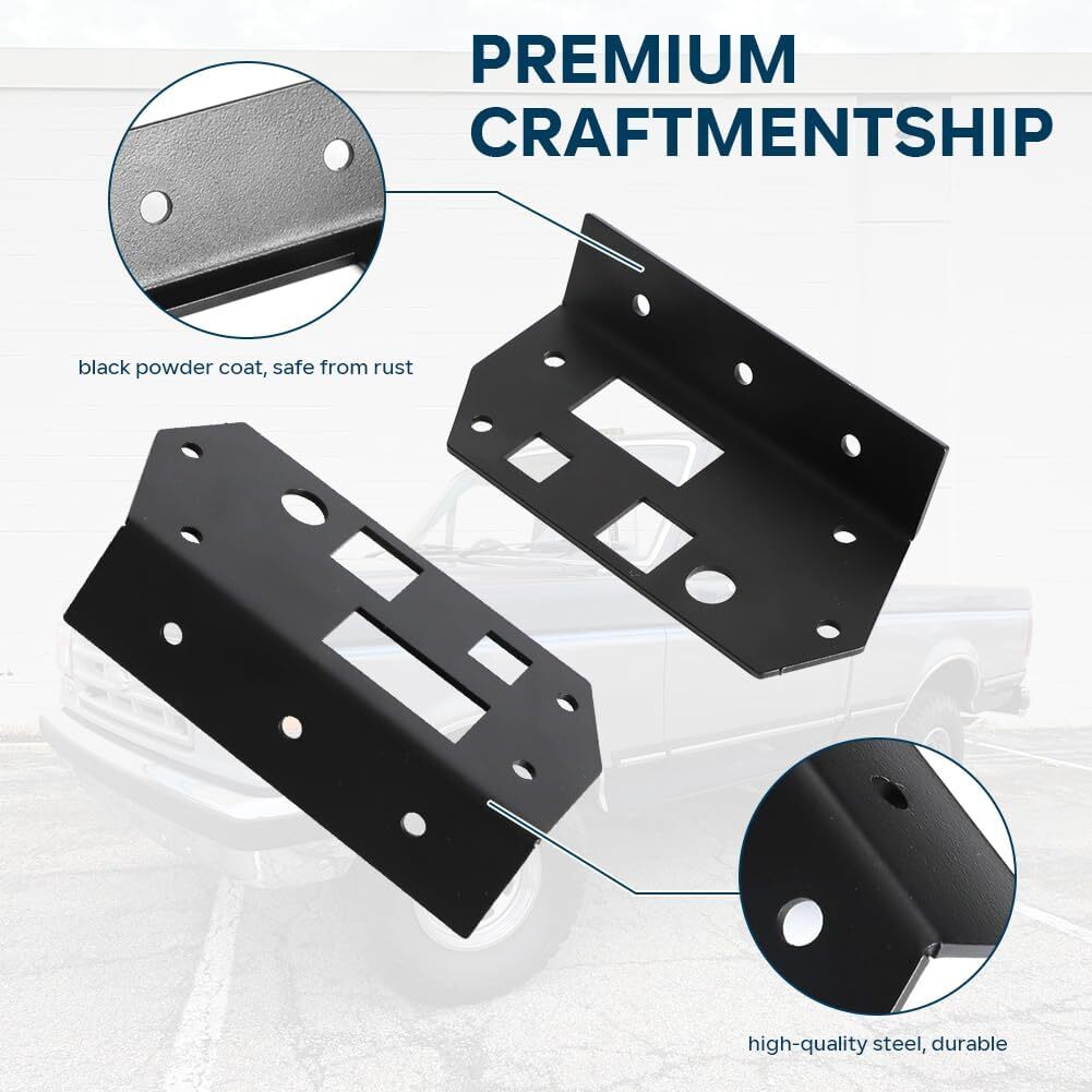 For OBS FORD 1980-1997 F-Series & Bronco Door Handle Reinforcement Plate Kit US