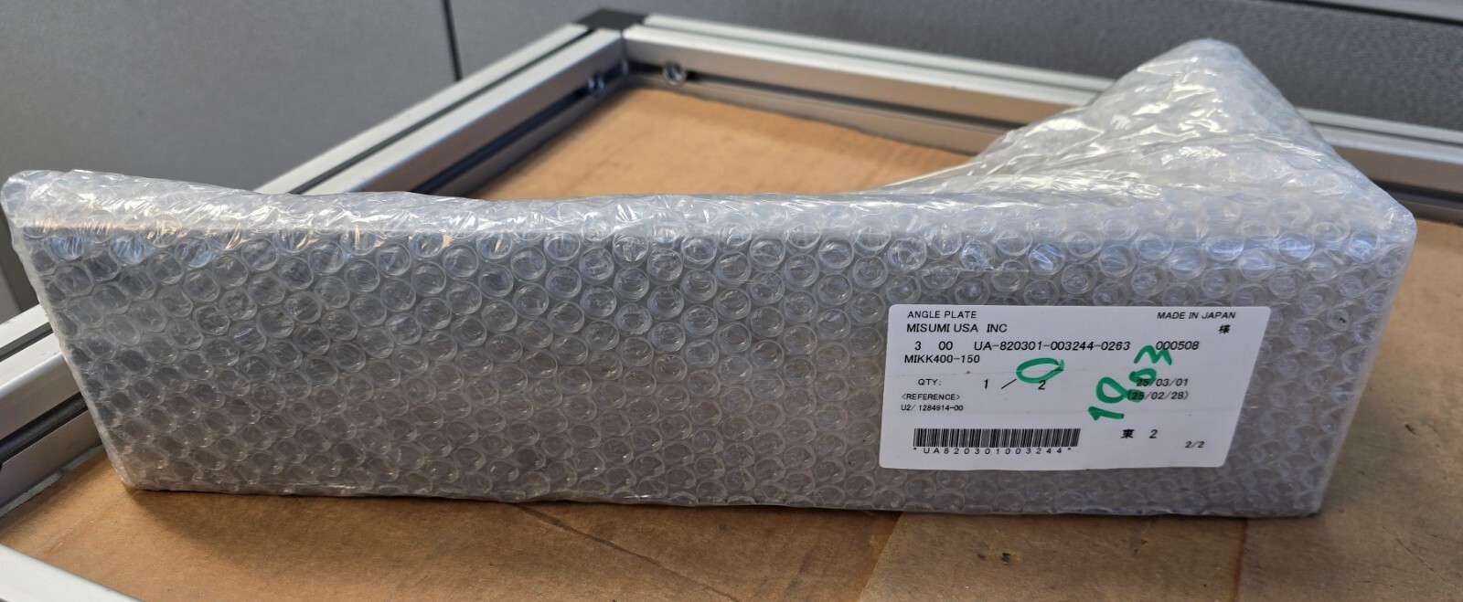 MIKK400-150 - CAST IRON ANGLE PLATES-S TANDARD DIMENSIONS