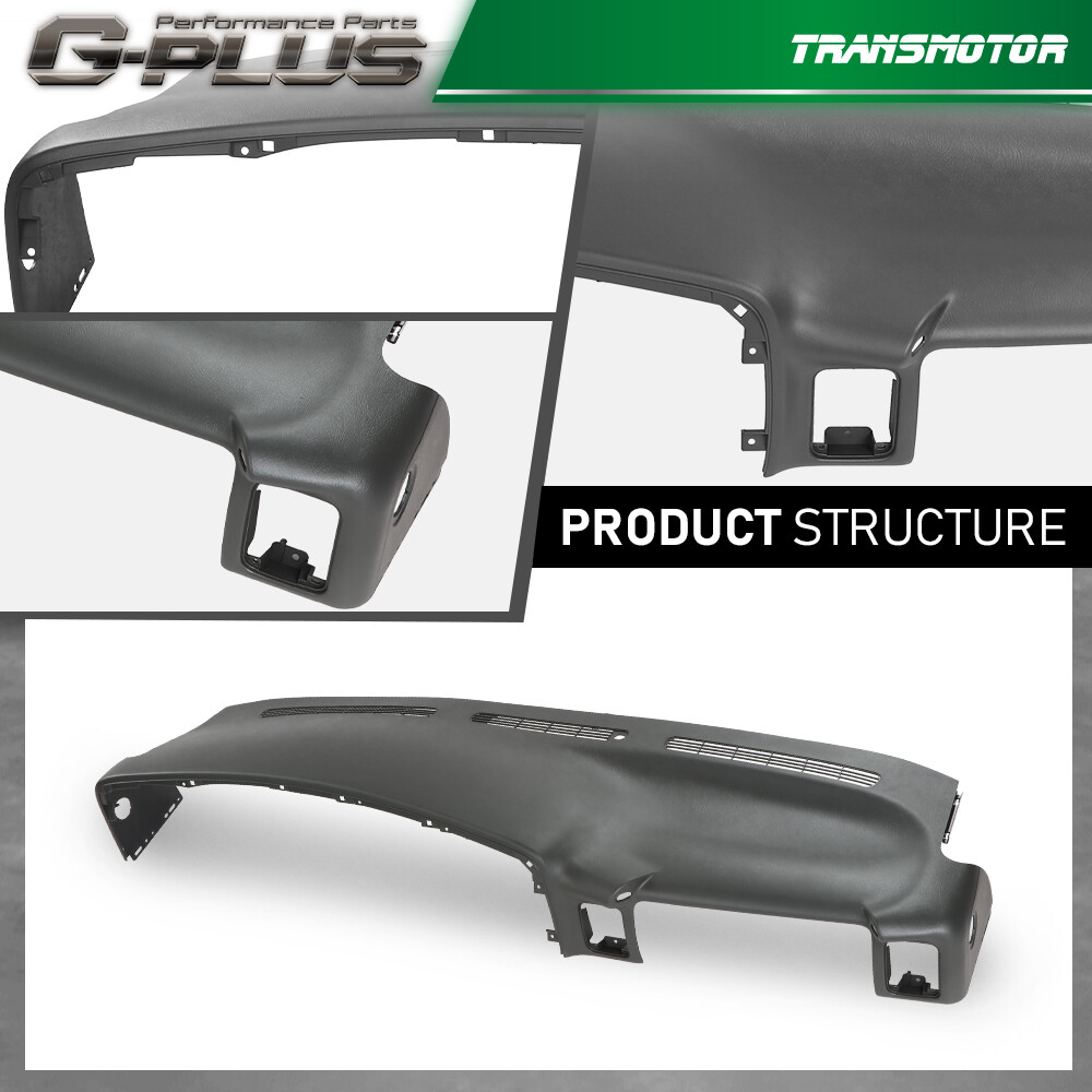 Dash Pad Dash Cap Panel Dashboard Gray Fit For 1999-06 Chevy Silverado Sierra