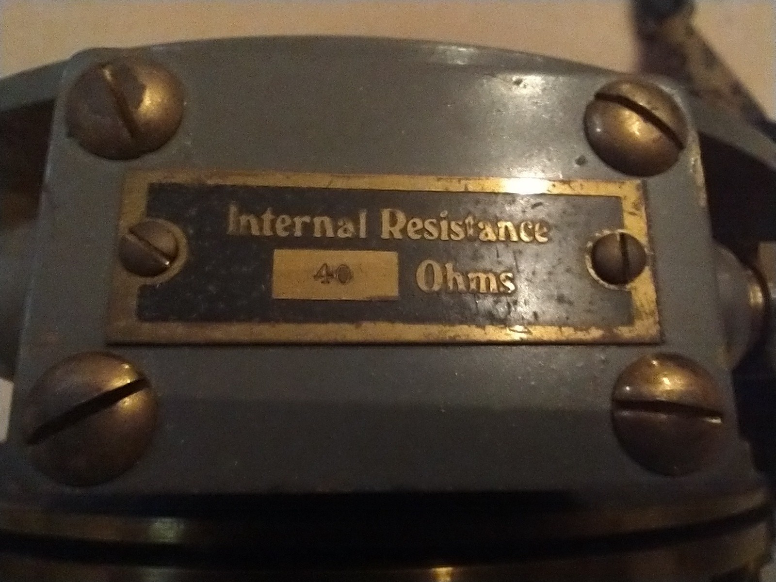 Original Walker's Marine Nautical "TRIDENT" Electric Log with Harpoon