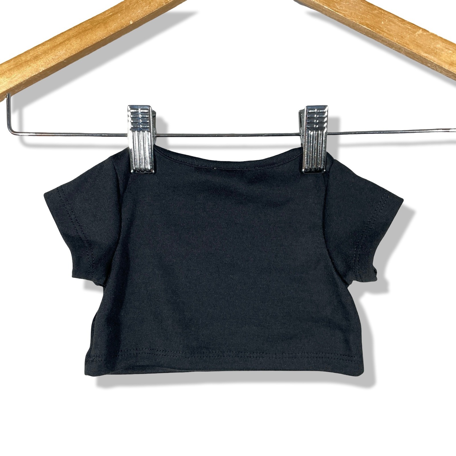 Build a Bear Workshop Peanuts Snoopy Pumpkin Halloween Black T Shirt