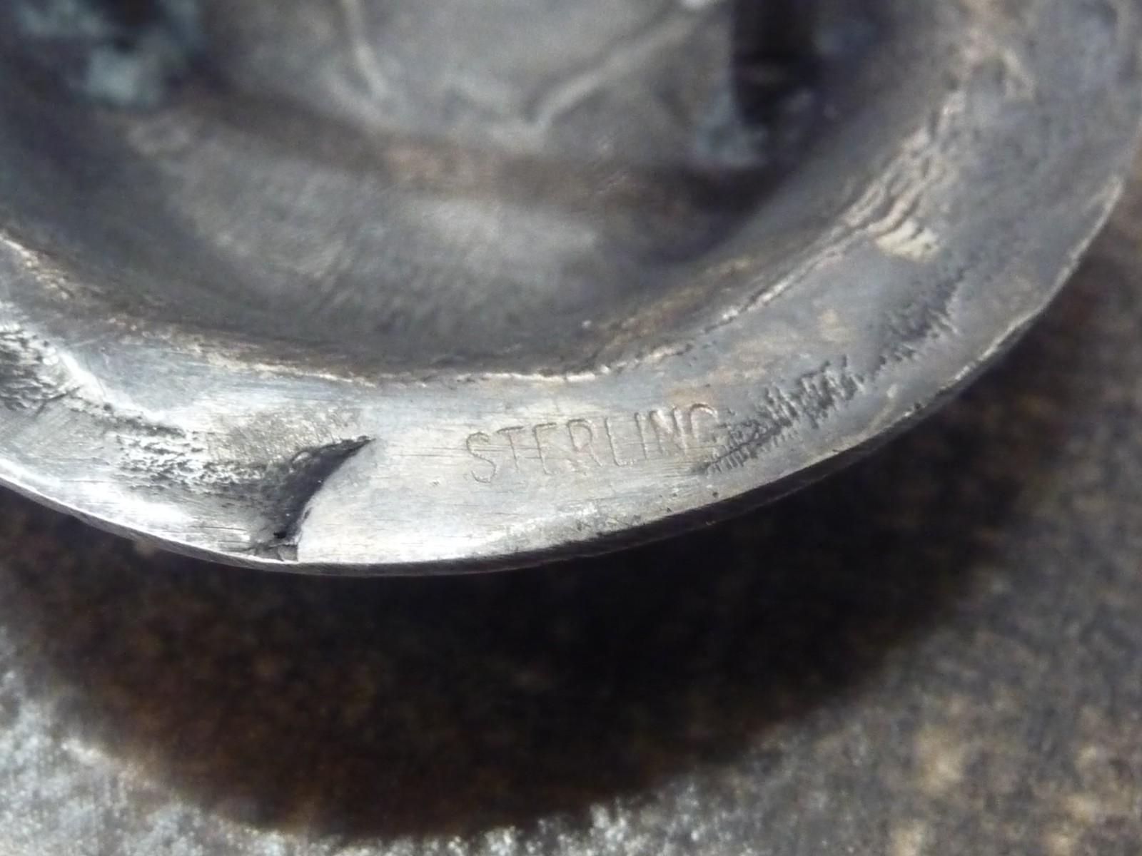 2" pair of Solid Sterling silver Conchos