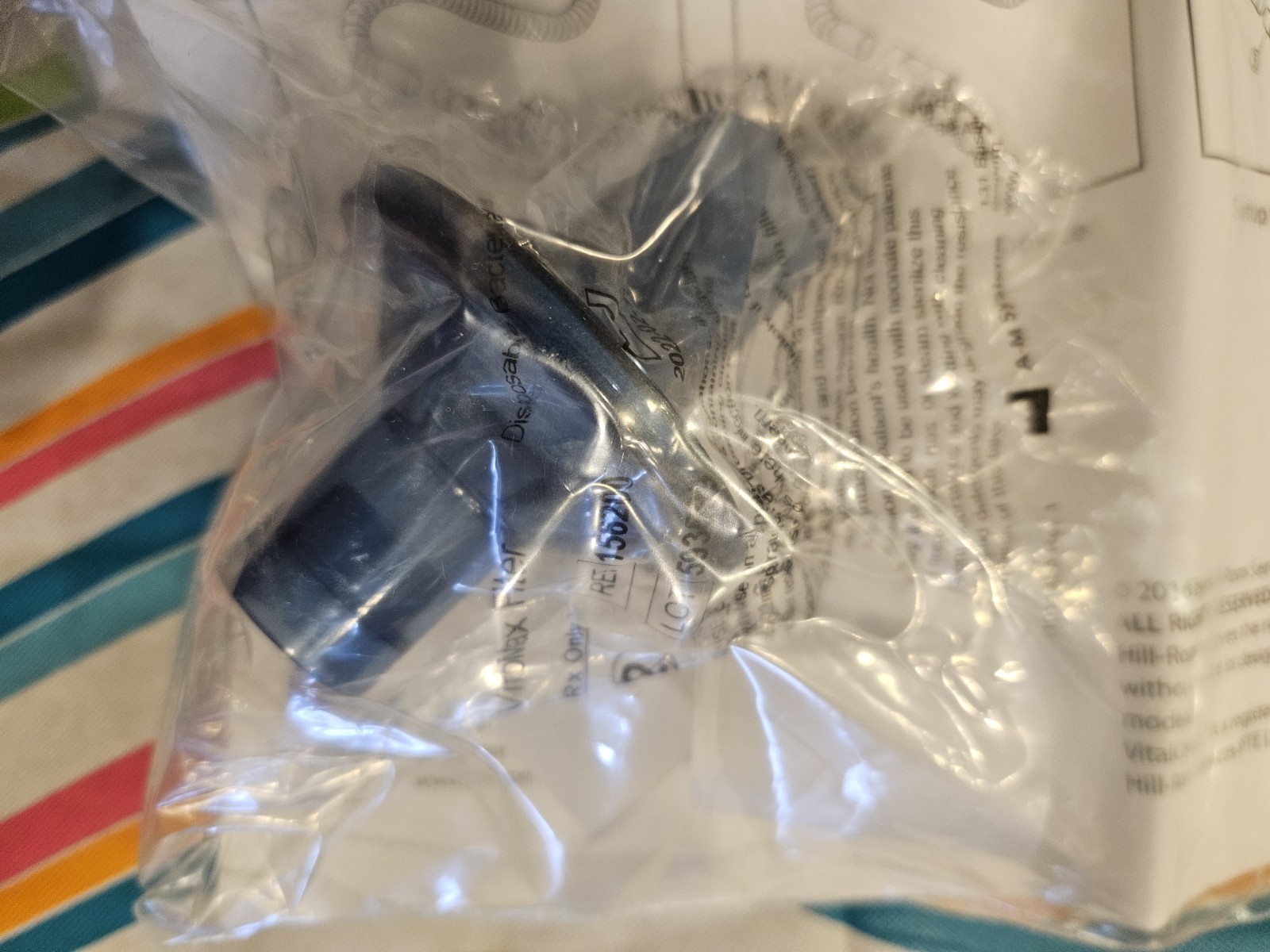 6 Cough Assist Circuit Sets, 4 FT Tubing, Bacteria Filter, Mouthpiece (Not mask)