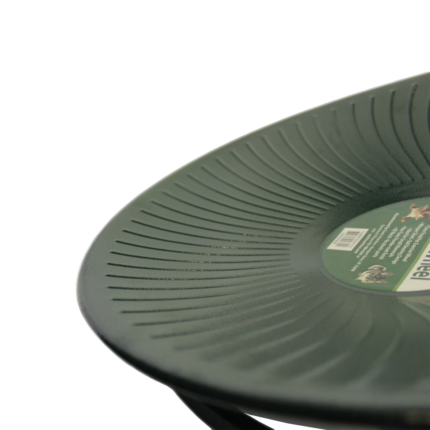 Treadmill Wheel 14" Black - Flying Saucer Pet Exercise Wheel - Durable All Metal