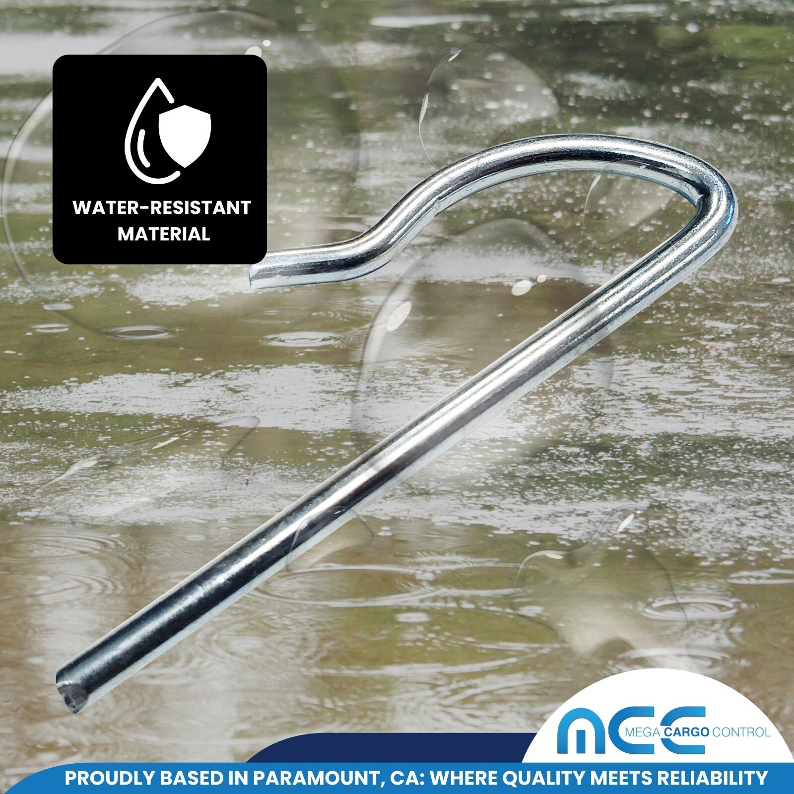 50 Pcs 3-inch Stainless Steel R Pin Fasteners for Canopy Tent Frame