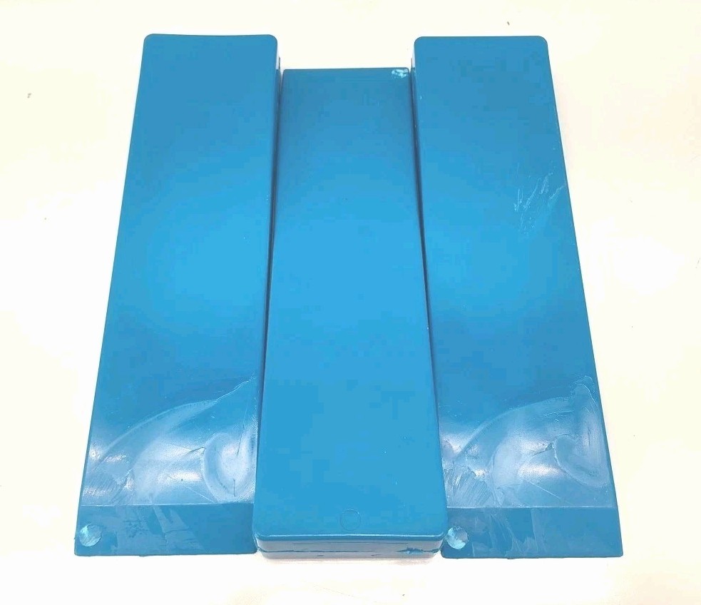 3 Madsen's 12"Blue Ox High Impact Felling Wedges Woodgrain