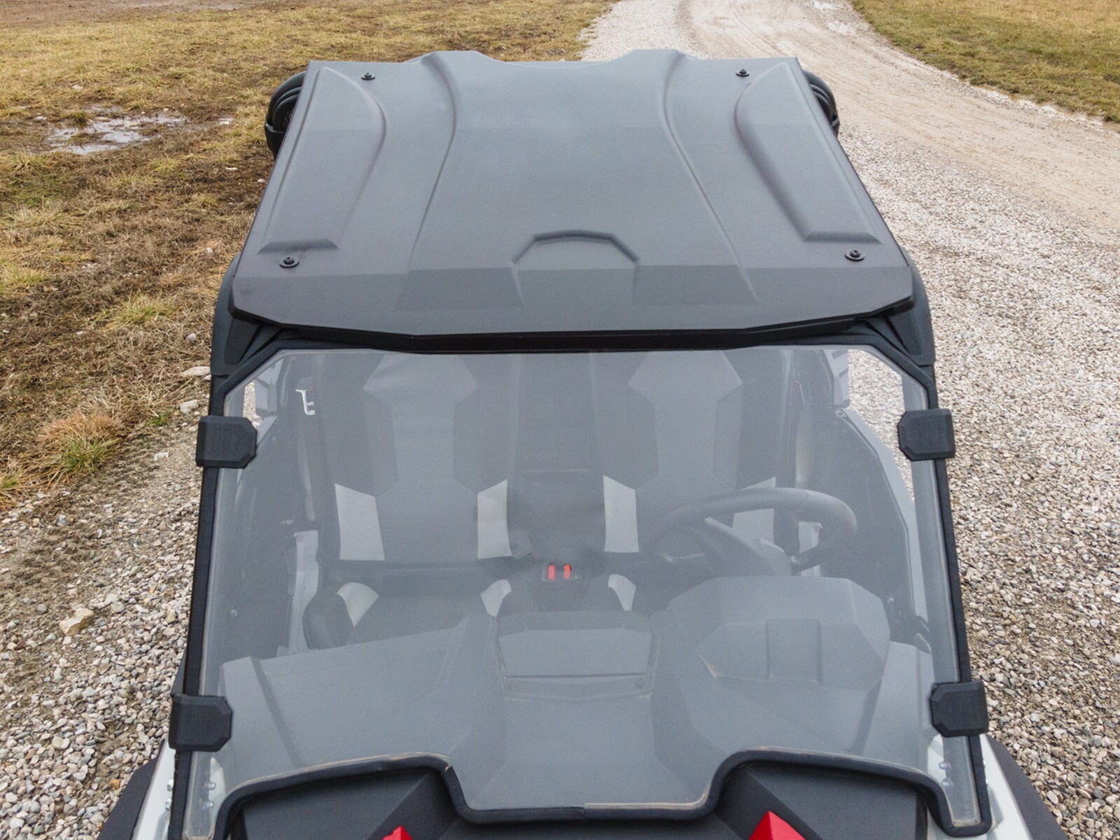SuperATV Heavy Duty Plastic Roof for Polaris XP Turbo (2016-2021)