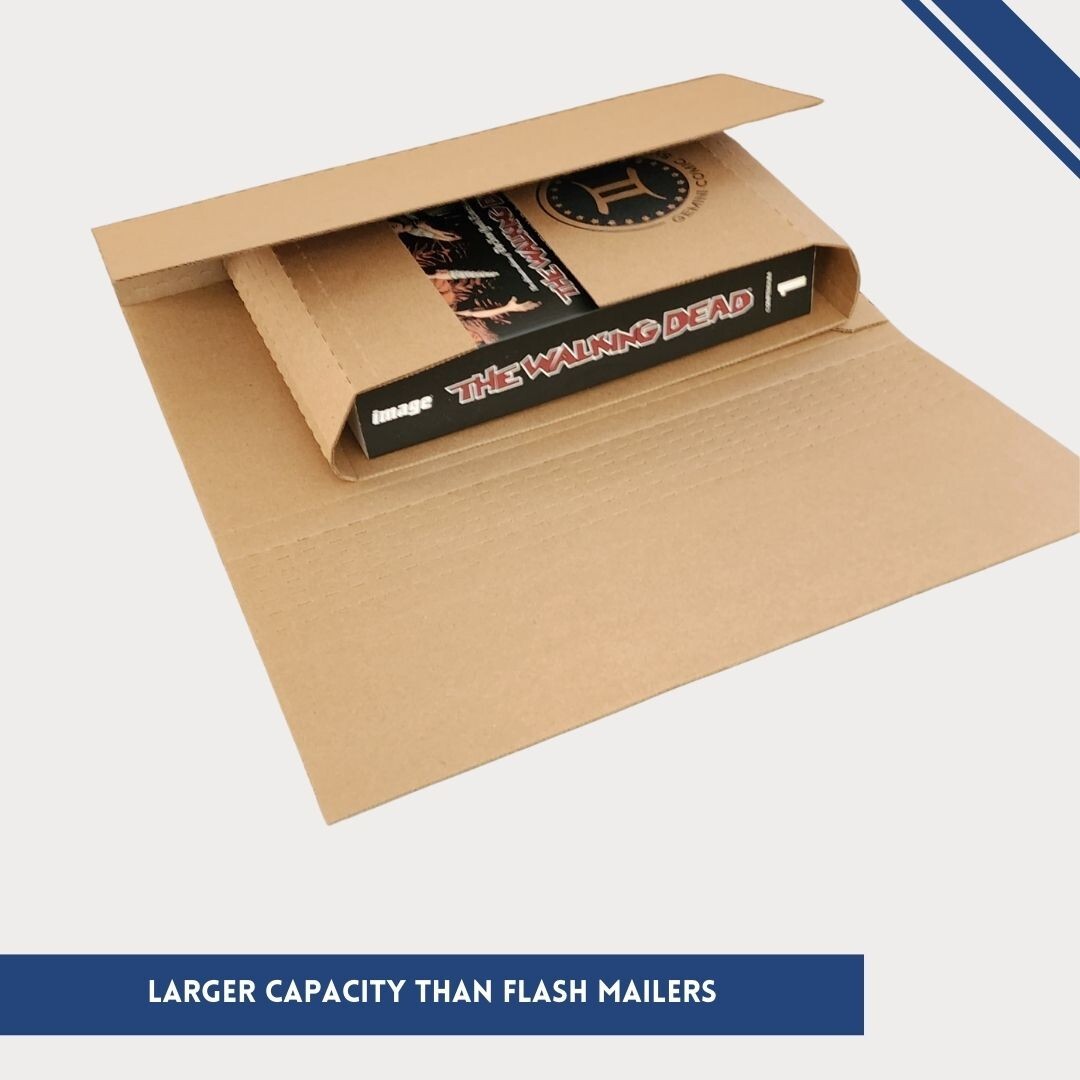 GEMINI Poly Comic Mailers (Ships graded comics, toploaders, books, and more)