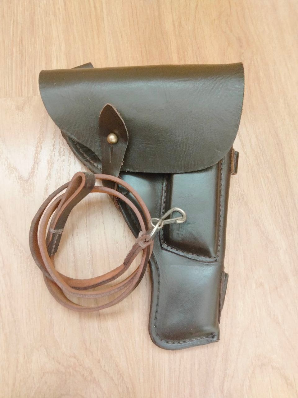 ✅🔥USSR Original Red Army Tokarev TT-33 pistol belt holster & lanyard,marking 80