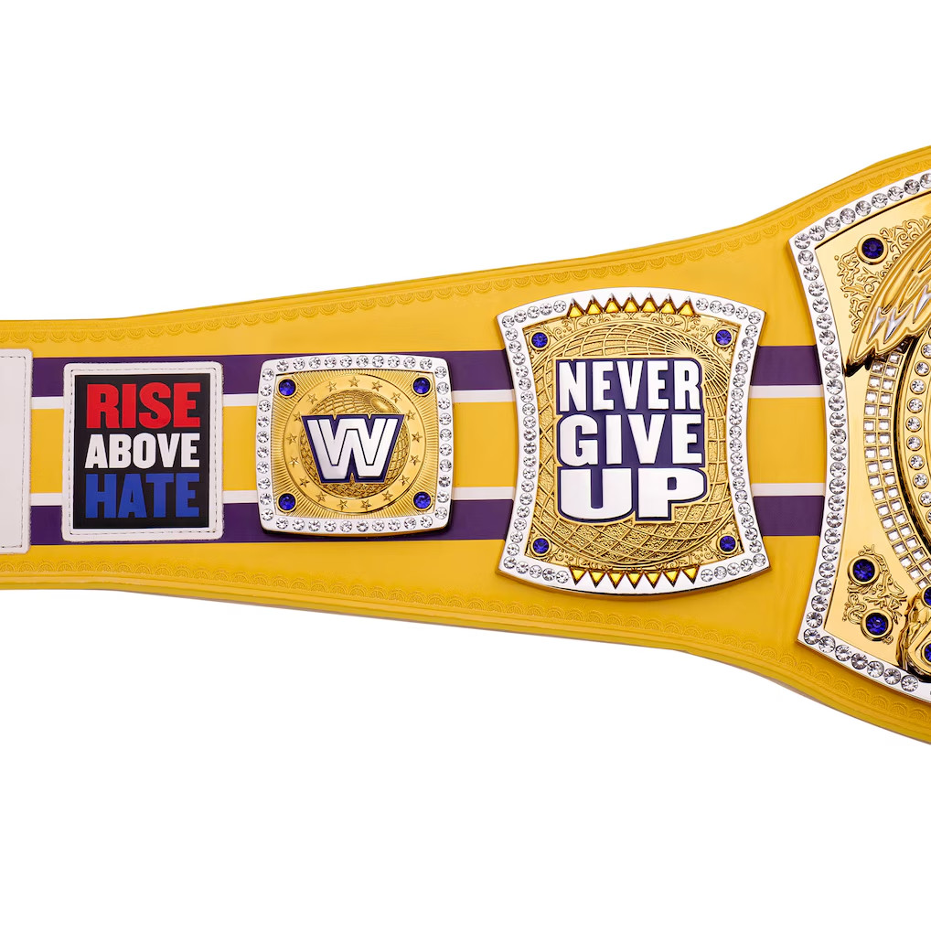 Cena Farewell Tour 2025 Bakersfield Spinner Championship Replica Title Belt