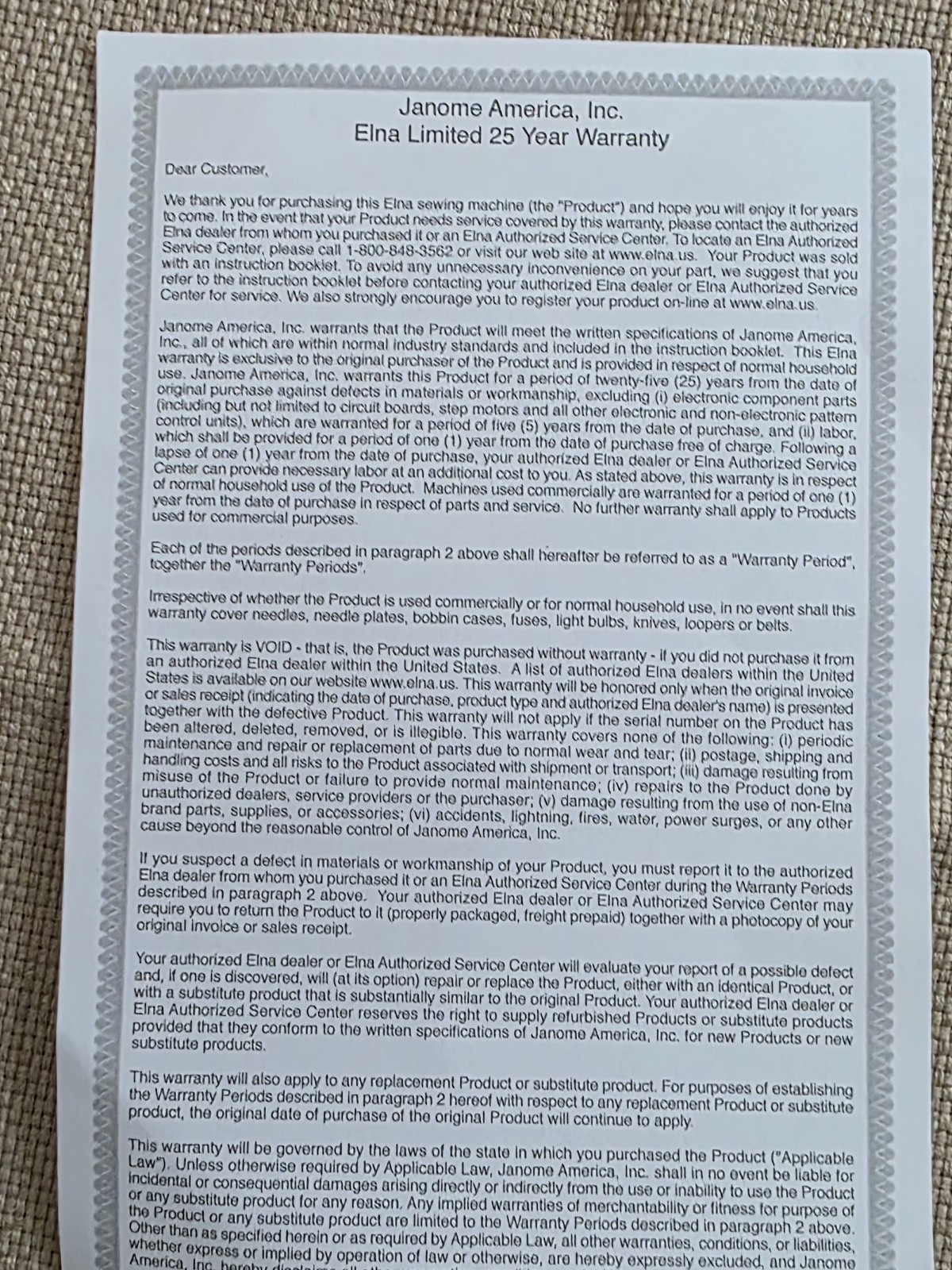 Elna eXpressive Embroidery/Sewing Machine Slightly used