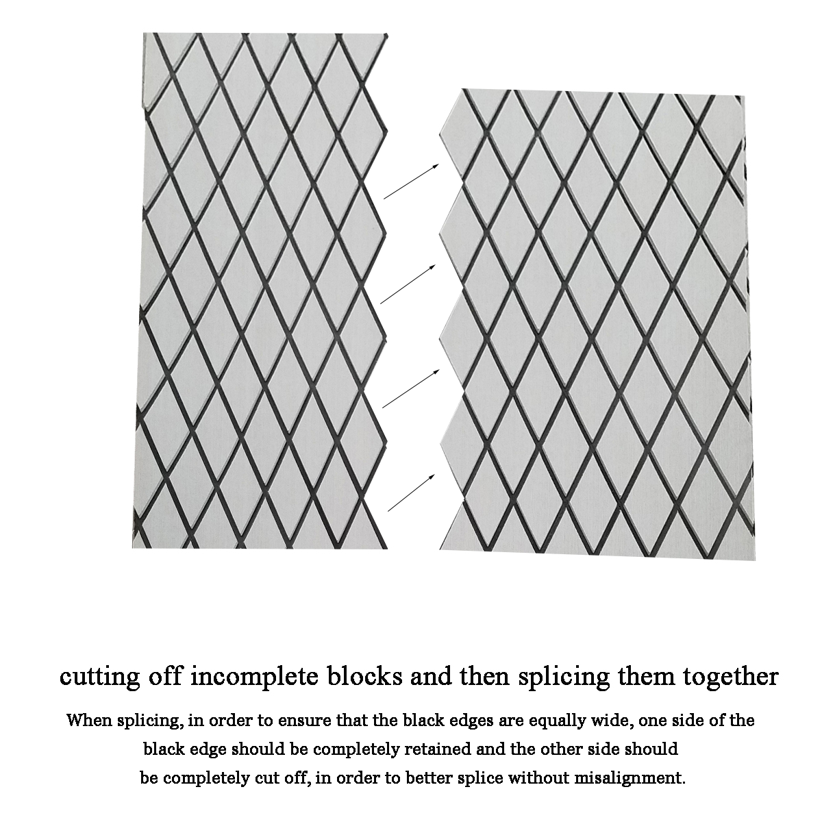 Diamond Type EVA Foam Boat Flooring Sheet Mat Nonslip Marine Sea Decking Carpet