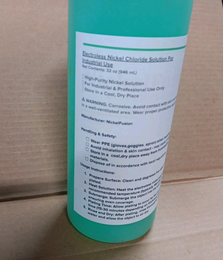 Electroless Nickel Plating Solution With Brighteners