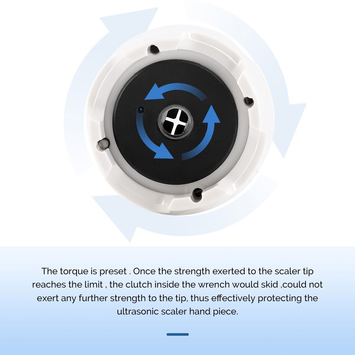 AZDENT Dental Piezo Scaler Tip Torque Wrench Key for EMS /SATELEC/Woodpecker/DTE