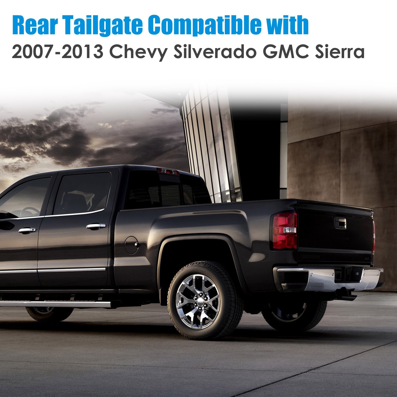 Tailgate Primed For 2007-2013 Silverado / Sierra 1500 2007-2014 2500HD 3500HD