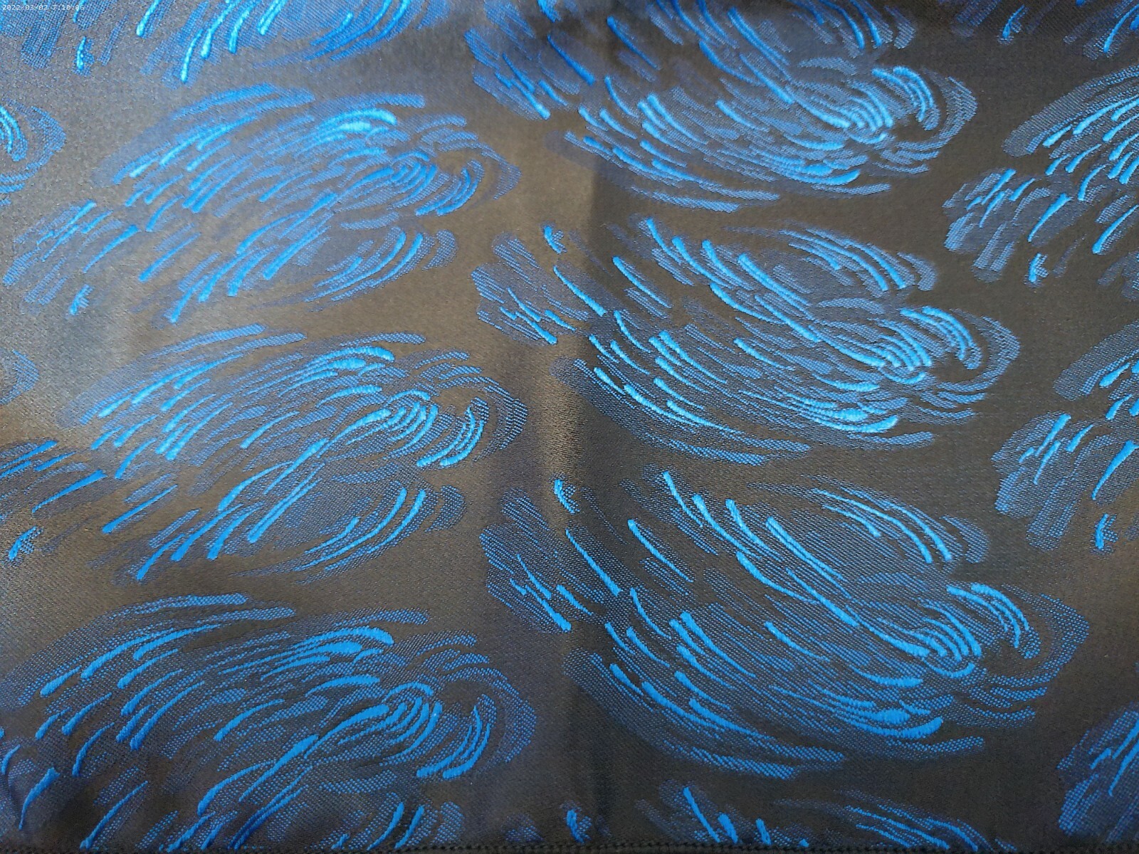 Blue (Feather Brite) Backless Vest w/ Pre Tied Bowtie & Pocket Square