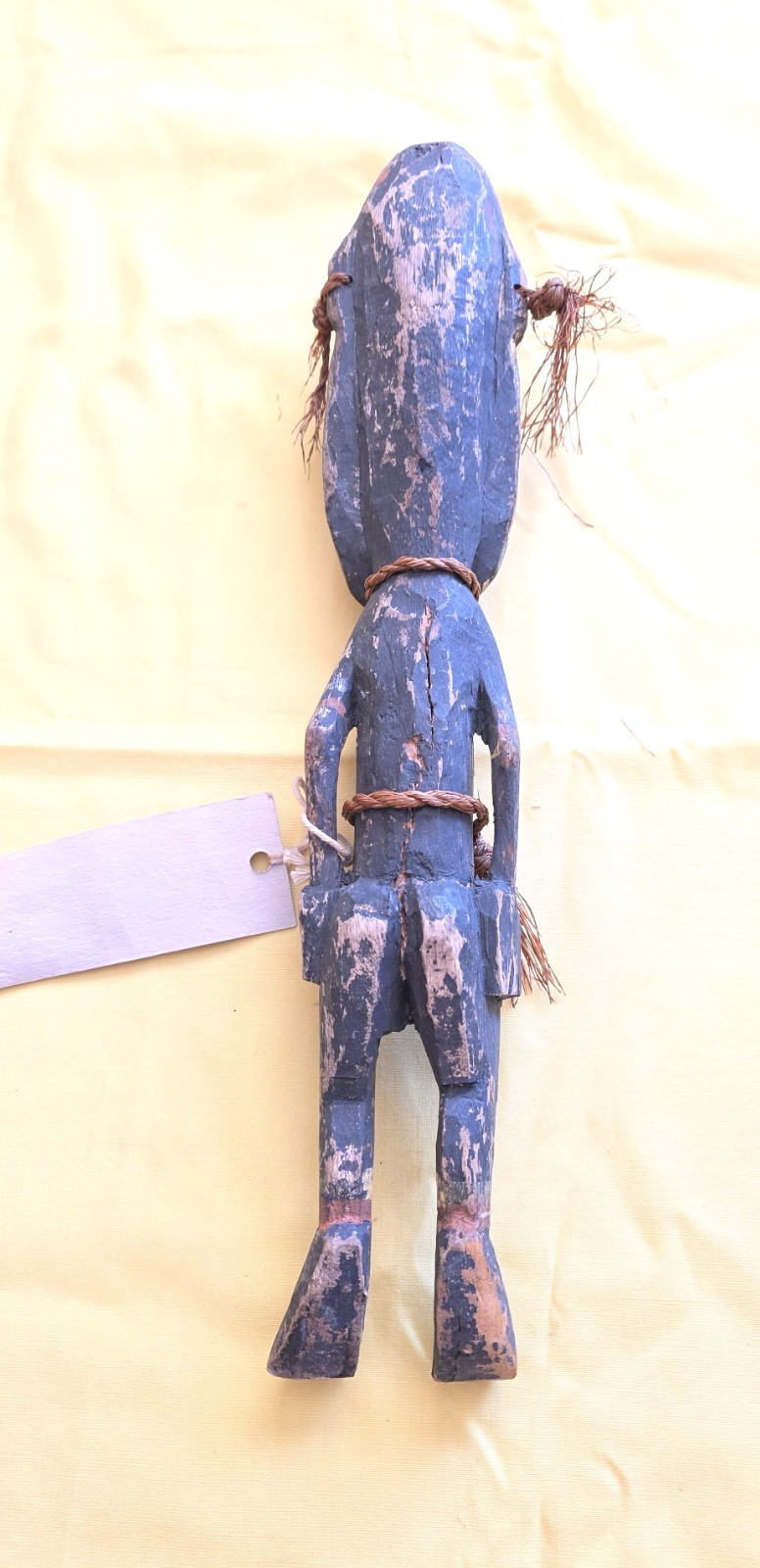 SMALL PAPUA NEW GUINEA ANCESTRAL FIGURE - SEPIK RIVER REGION PRIMITIVE ART