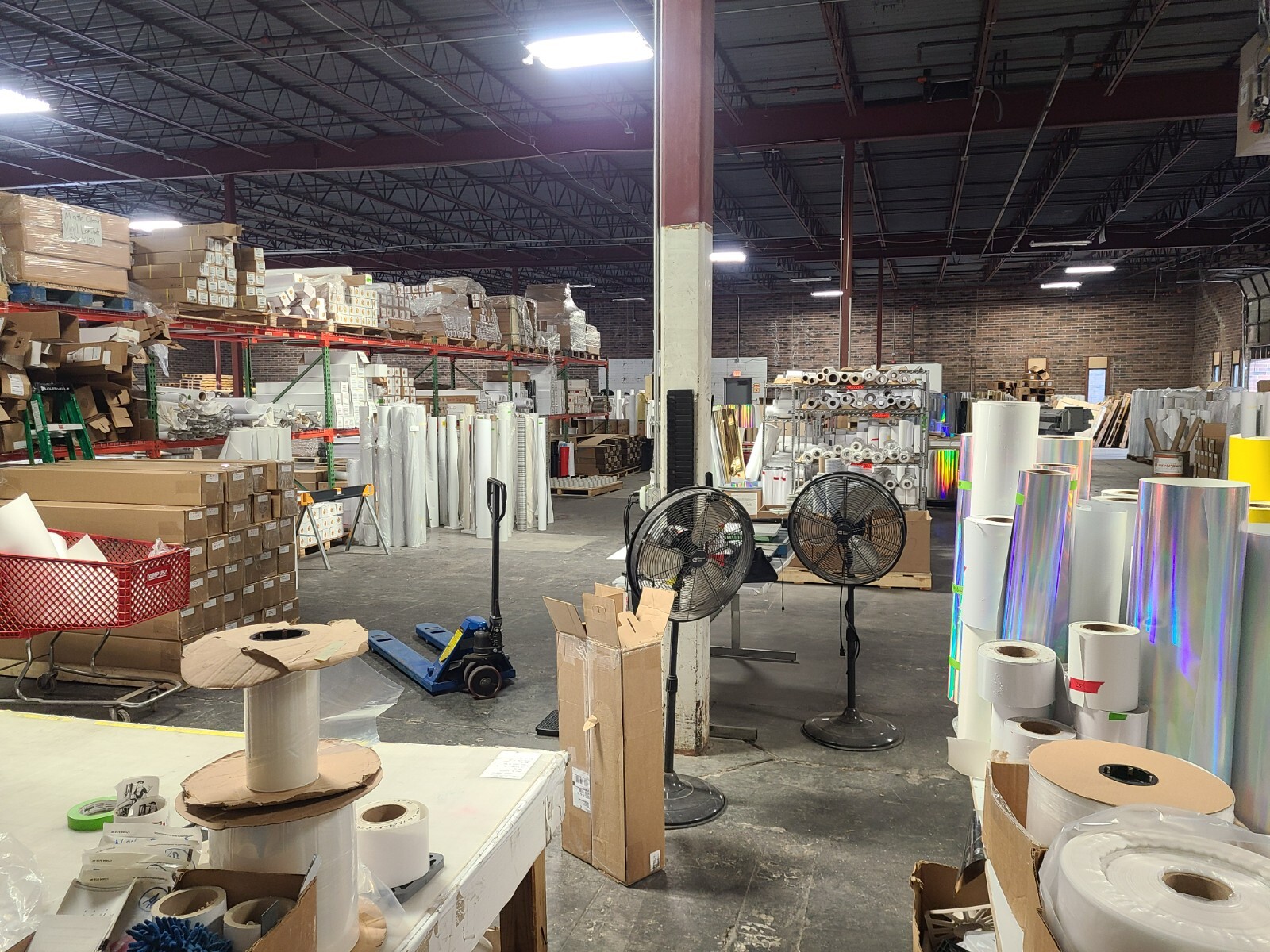 Silver Gloss Metallic Chrome Print-Treated Perm Self-Adhesive Polyester Film S2