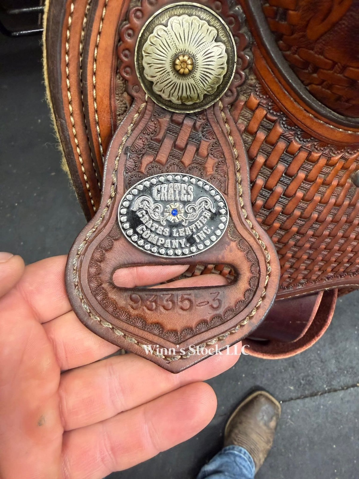 15" Crates - Roping Saddle