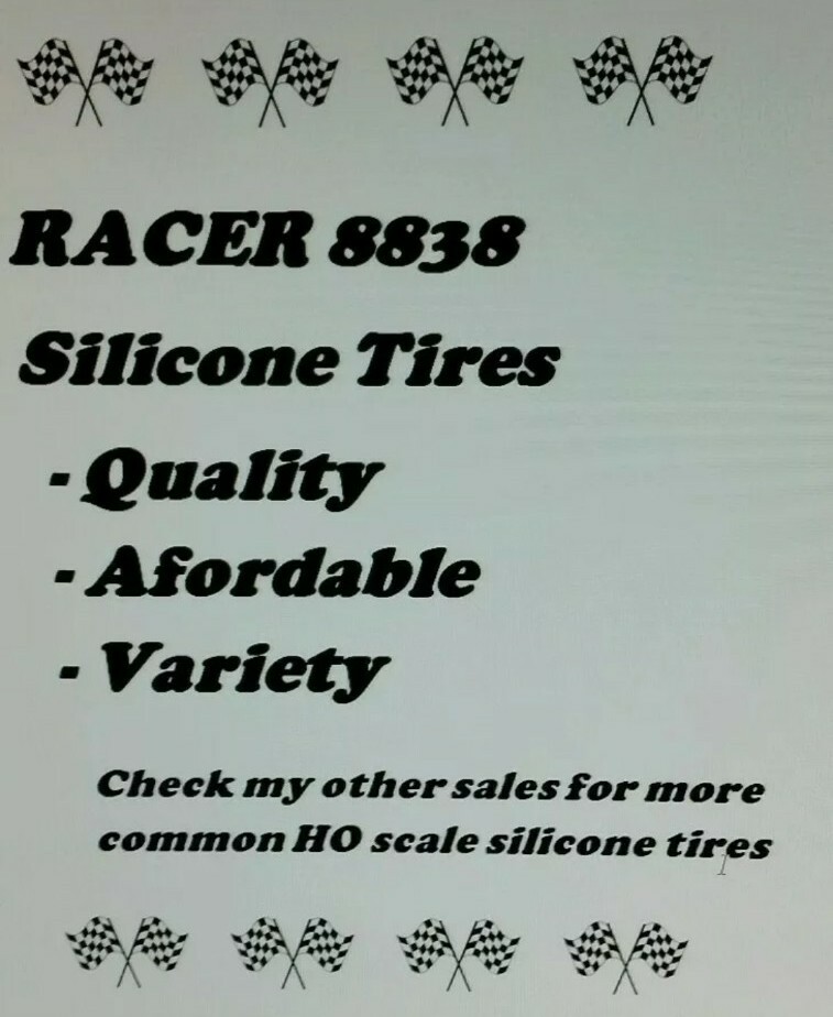 ☆40 Tires☆ .473 OD Silicone WIDE REARS AFX AURORA MAGNATRACTION Front orings HO