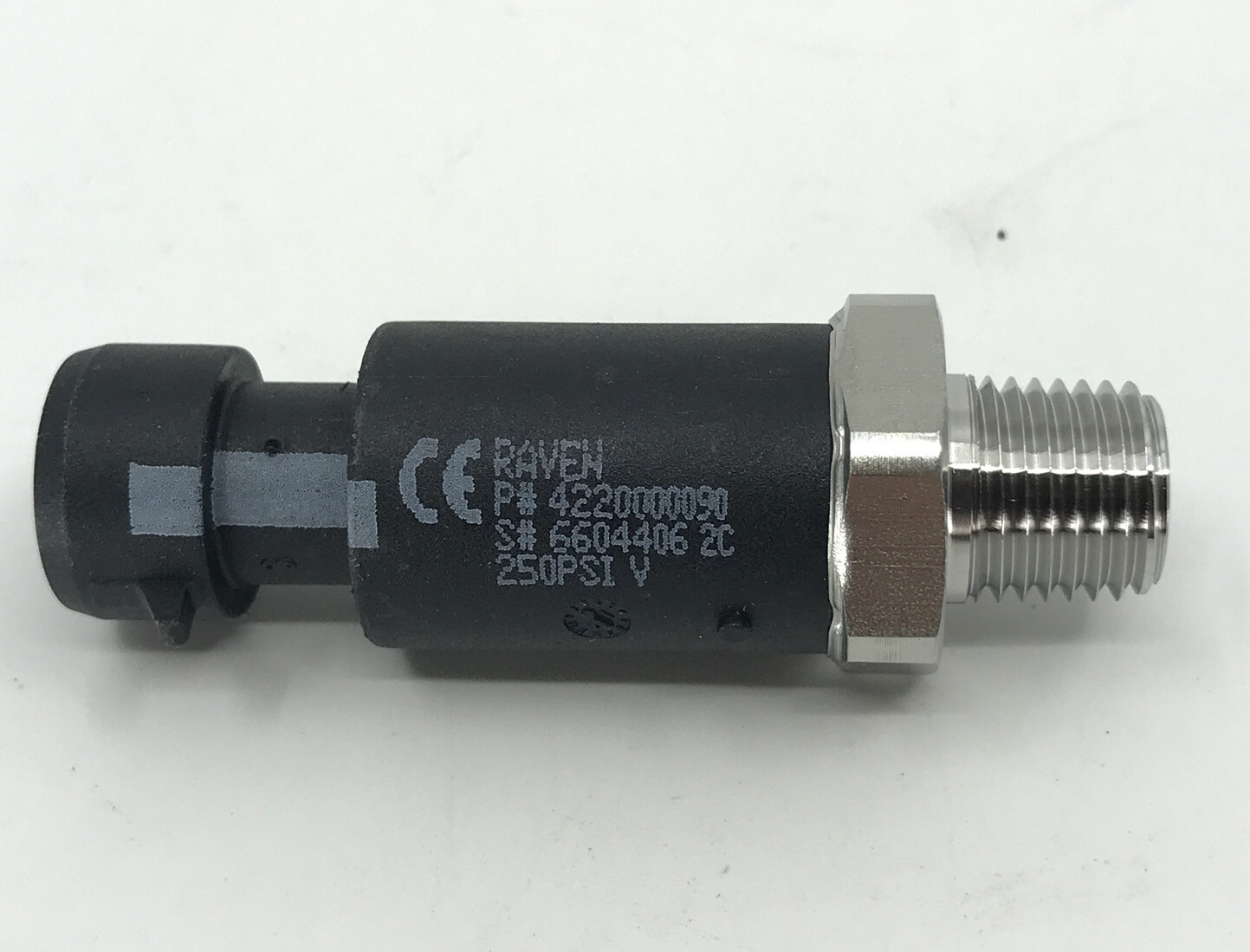 422-0000-090 Raven Kit Pressure Transducer/Sensor, 0-250 PSI