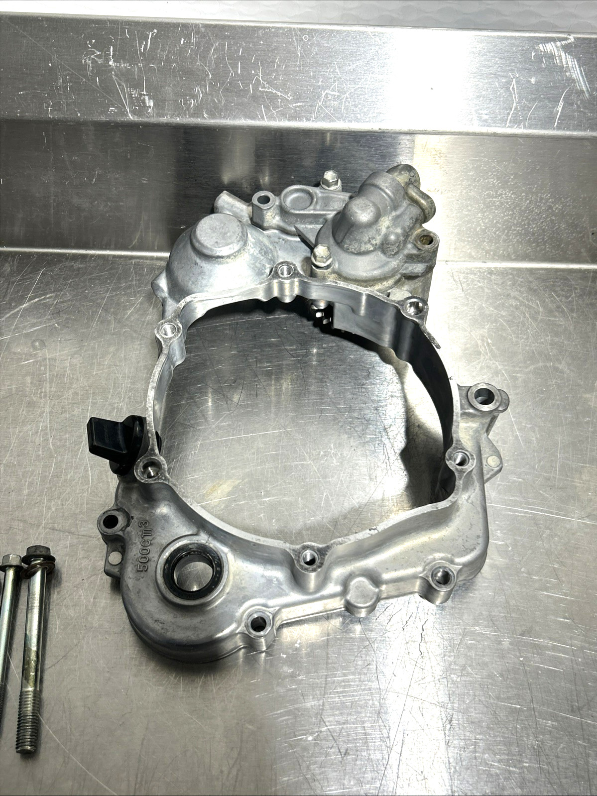 18 - 23 2018 Yamaha YZ 65 OEM Inner Clutch Cover W/ Water Pump BR8-15431-00-00