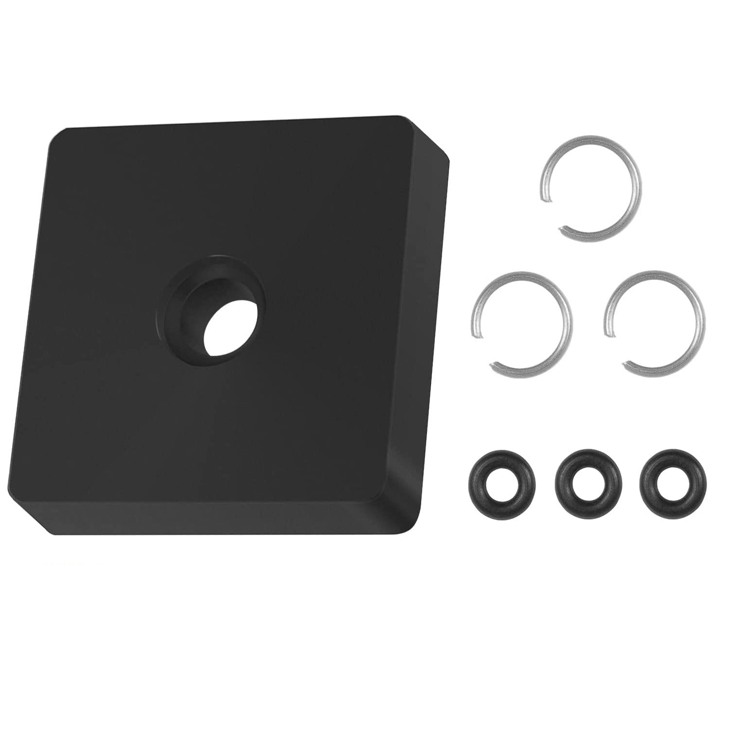 3 Sets 3/8" Impact Wrench Retaining Ring Clip with O-Ring for Milwaukee Type