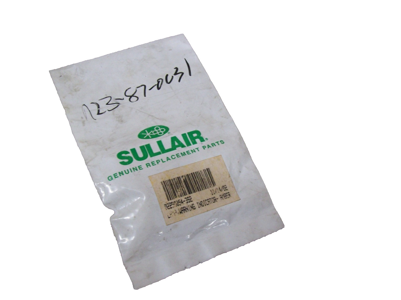 Sullair OEM NOS Genuine Warning Indicator 02250054-392