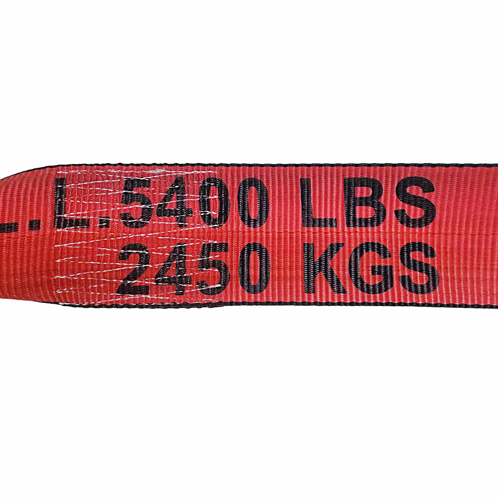 USA 10 Pack Heavy Duty 4” x 30’ Twisted Sewn Loop Winch Strap for Flatbed Truck