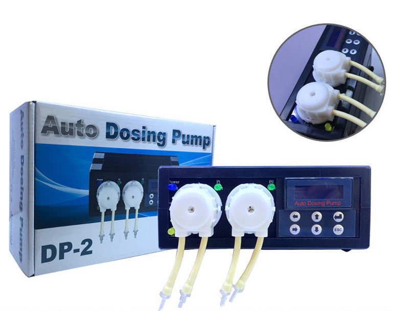 Jebao DP-2 2-Channel Auto Dosing Pump for Saltwater Reef Aquarium
