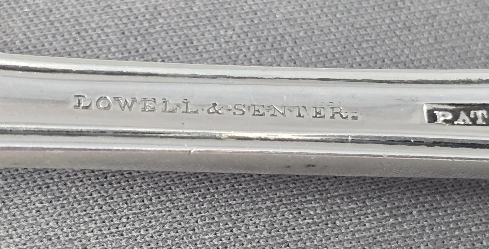 Lowell & Senter Coin Silver Fish Server Portland ME