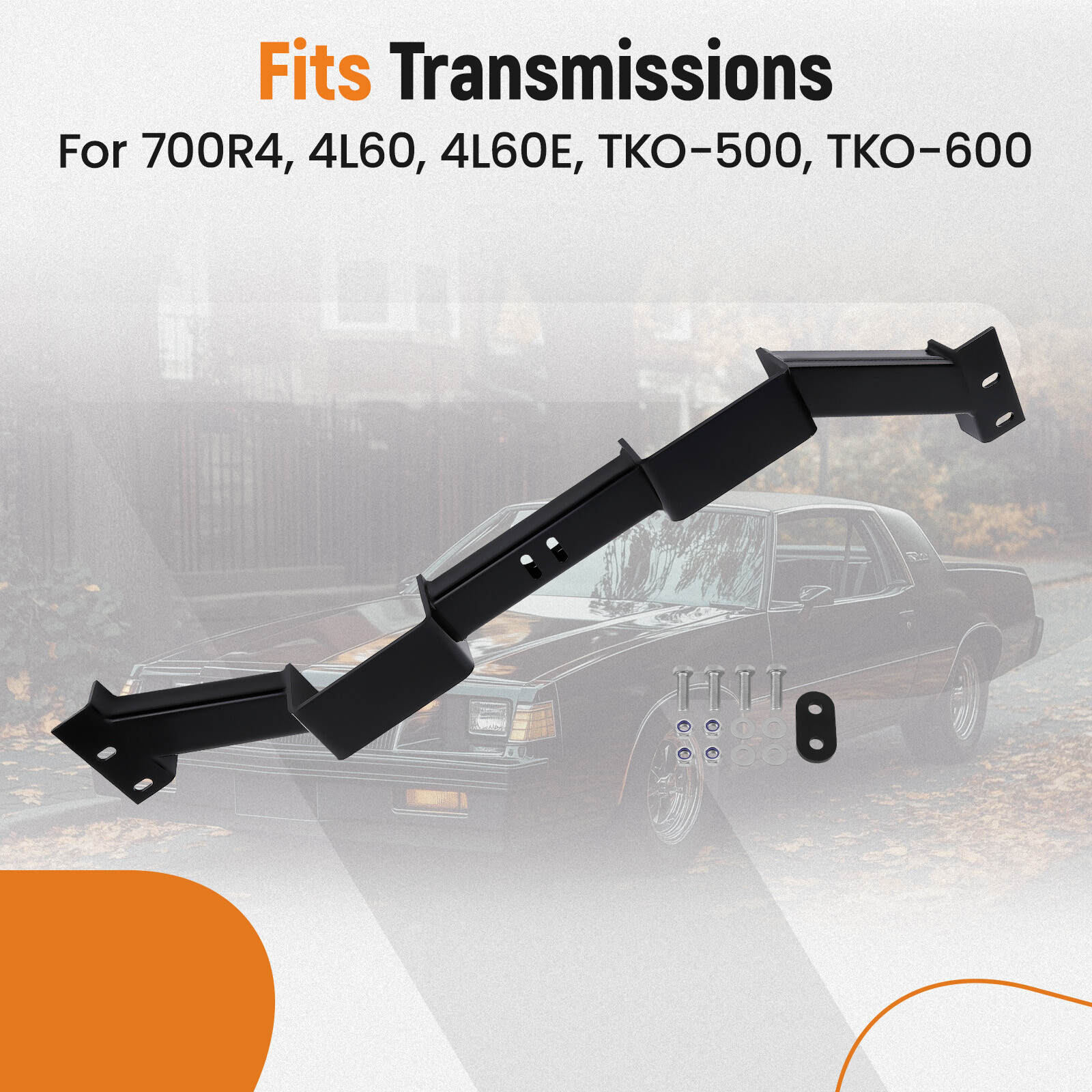 Transmission Crossmember Steel For G-Body GM-4 1978-1988