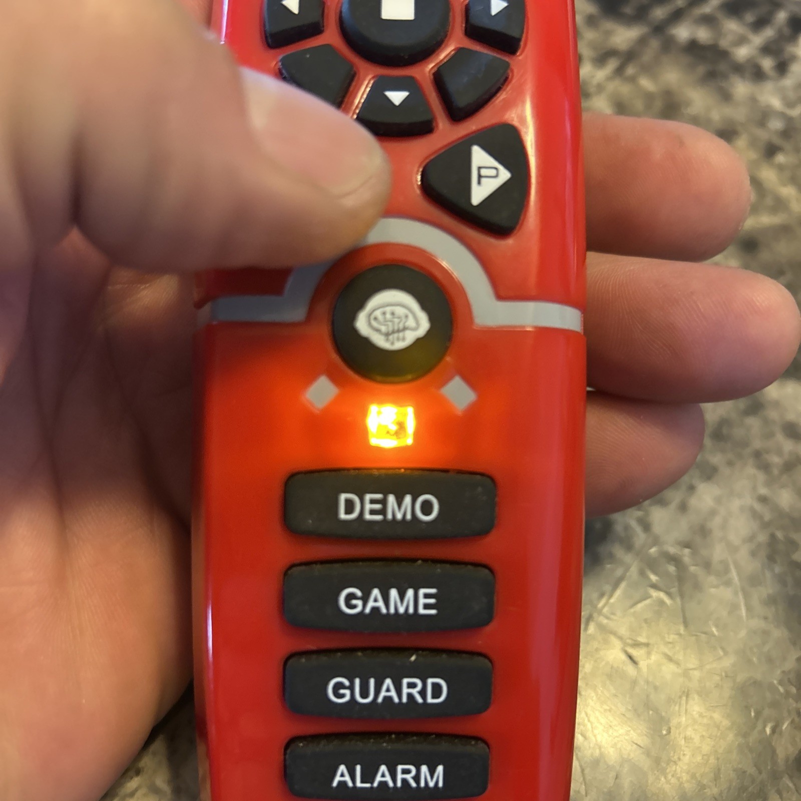 WowWee Robotics Talking Tri-Bot Robot Red Replacement Remote Control ONLY, WORKS