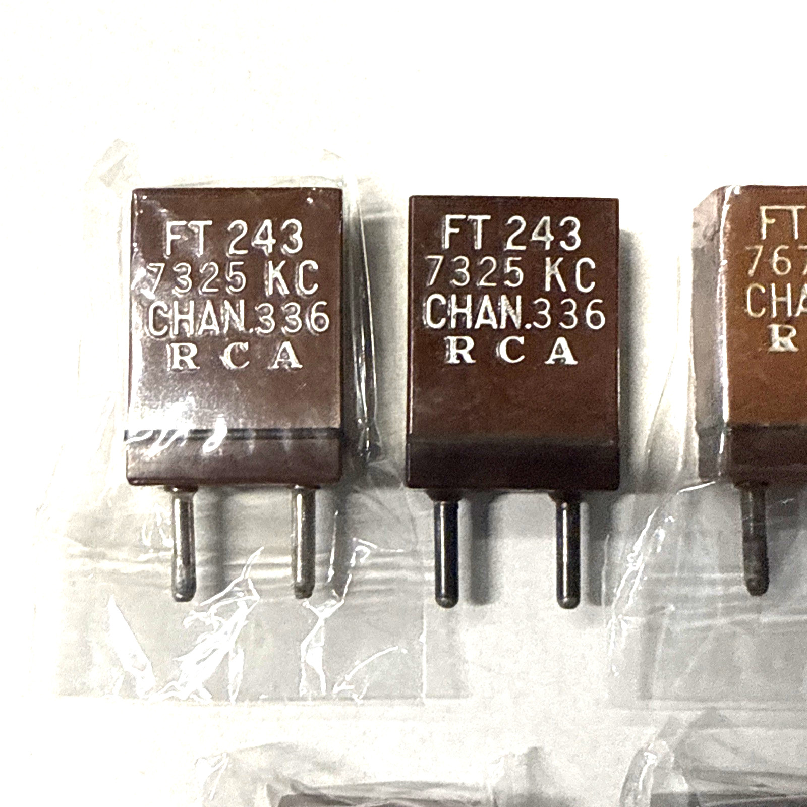 one FT243 quartz crystal from the list below :