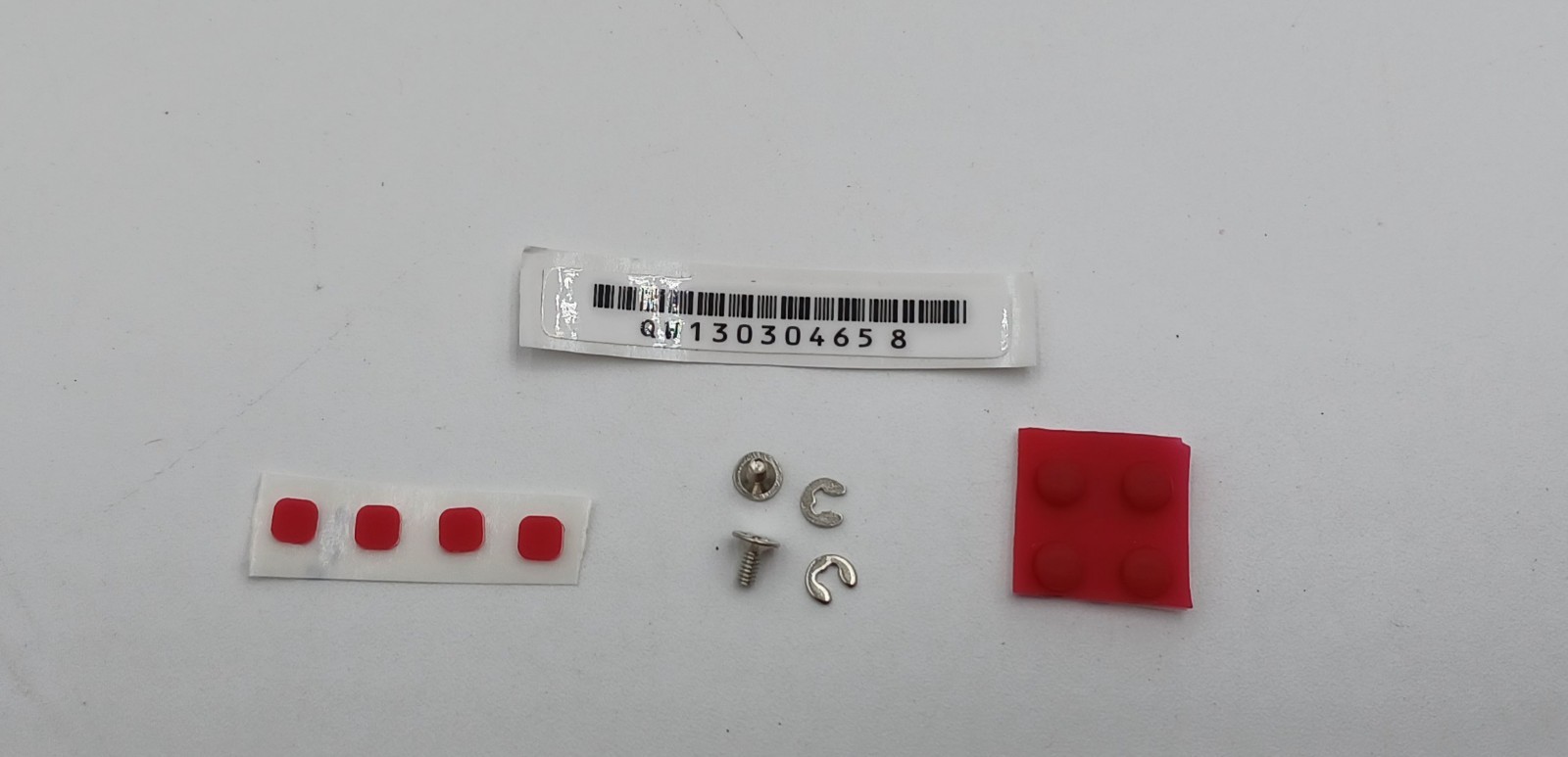 New Nintendo 3ds Xl LL Red Replacement Shells Front/Rear + Rubbers+Screws+Label