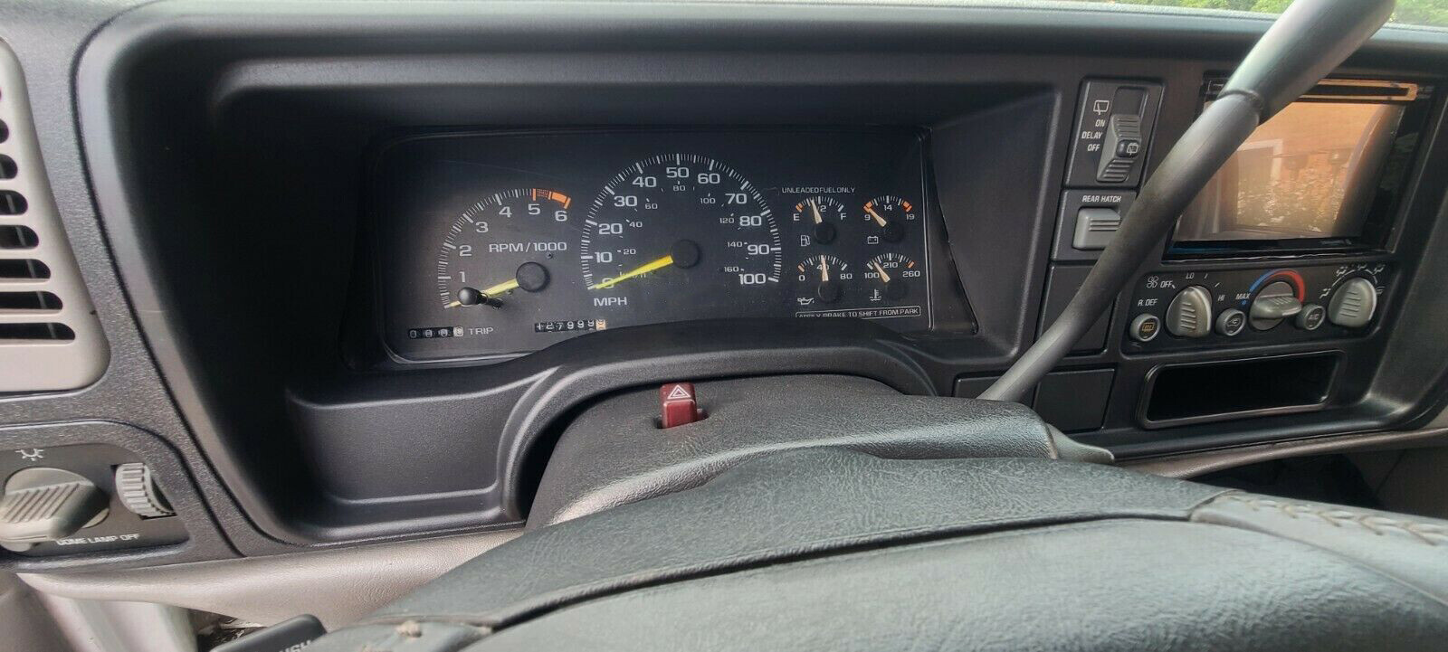 For GMC 1995-2002 Full Size Trucks / SUVs Radio Stereo Double Din Truck Dash Kit