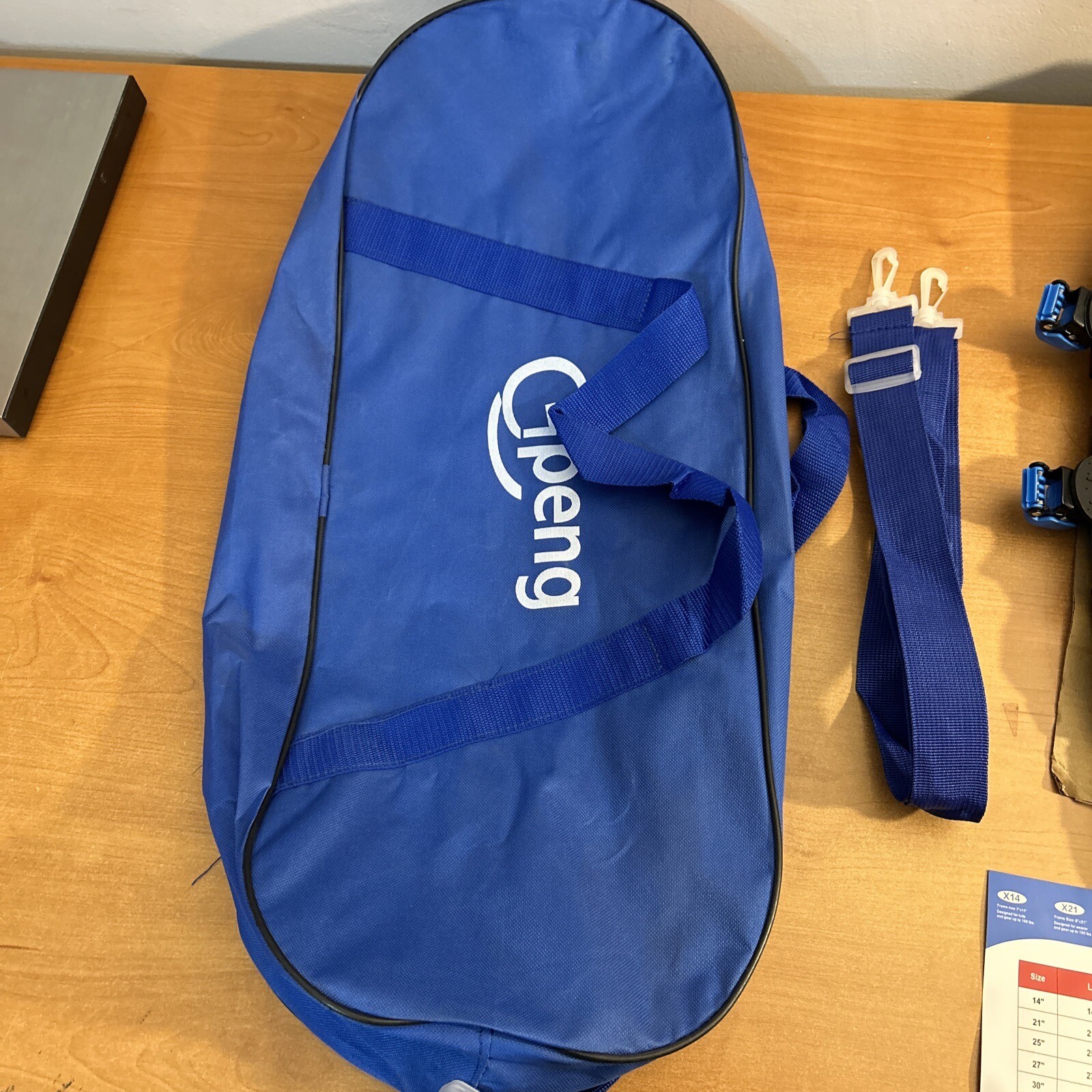 Snowshoes for Men Women Kids Gpeng 821 Xtreme Lightweight BLUE 21", 70 - 150 LBS