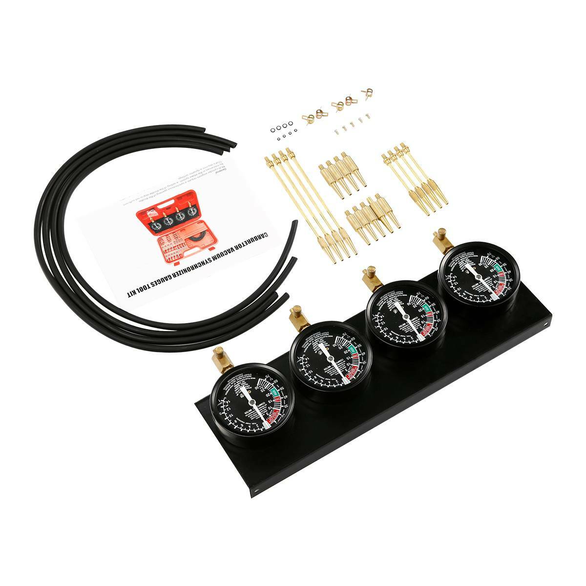 Fuel Vacuum Carburetor Synchronizer Carb Sync Gauge For GS CB KZ XS 550 650 750