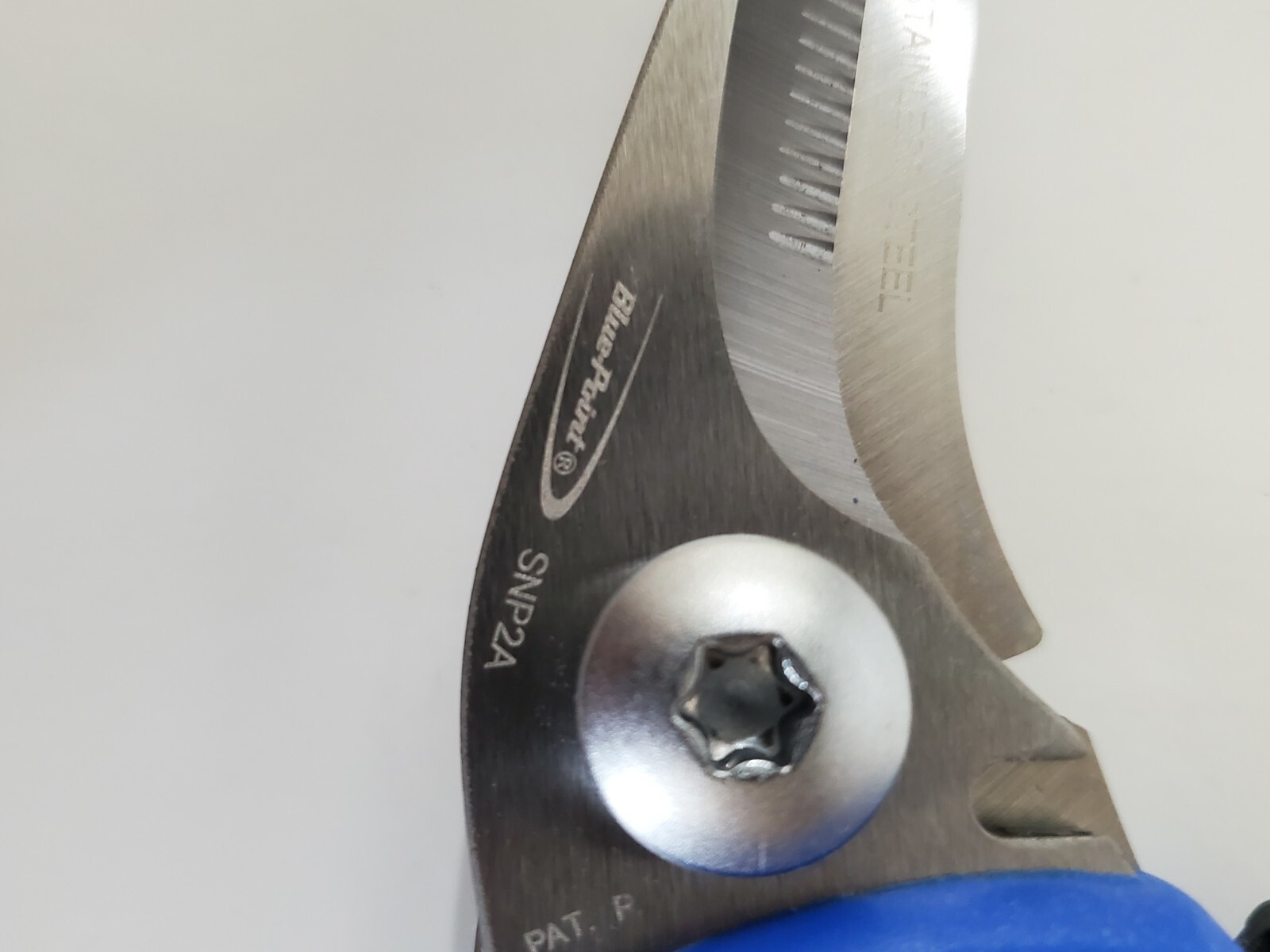 New Blue Point by Snap on Tools Heavy Duty shears scissors Angled NEW!!!!!!!!!!!