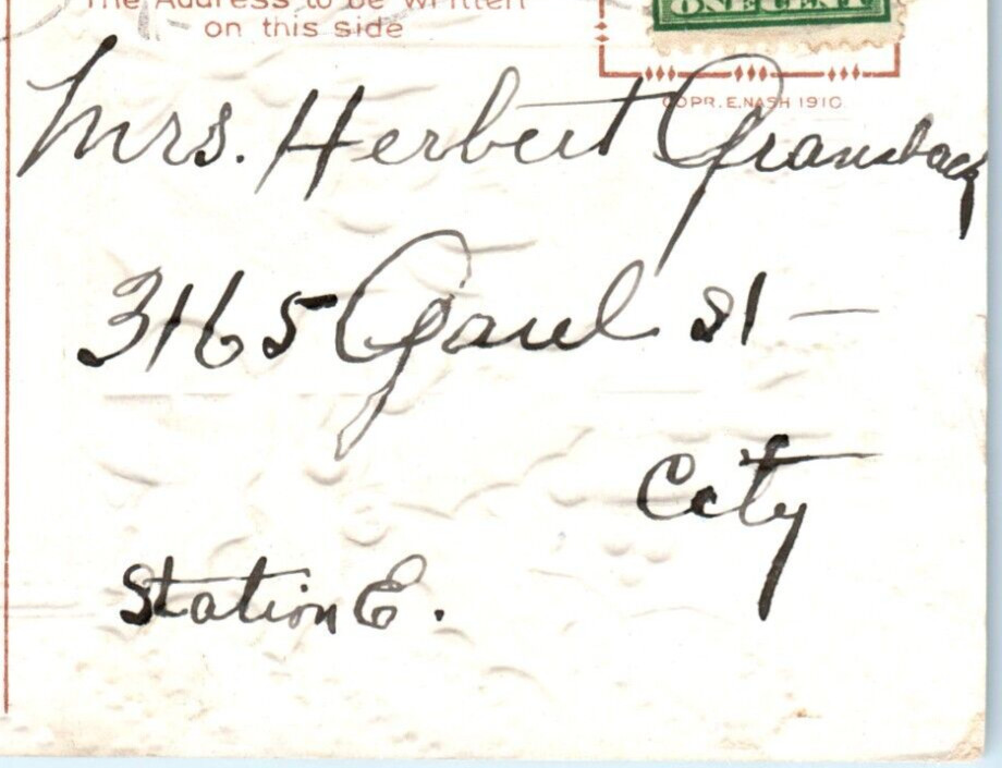 1912 Benjamin Franklin Green One 1 Cent U.S. Stamp (Extremely Rare )