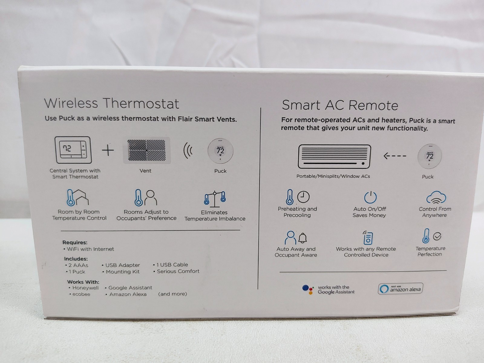Flair Puck WiFi Wireless Thermostat