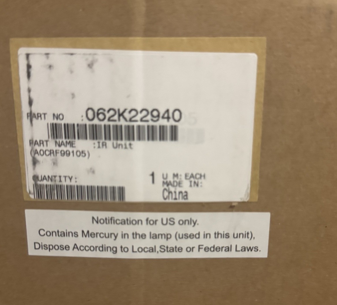 Xerox WorkCentre 062K22940 Complete Lower Reader Scanner Flatbed Assembly OEM