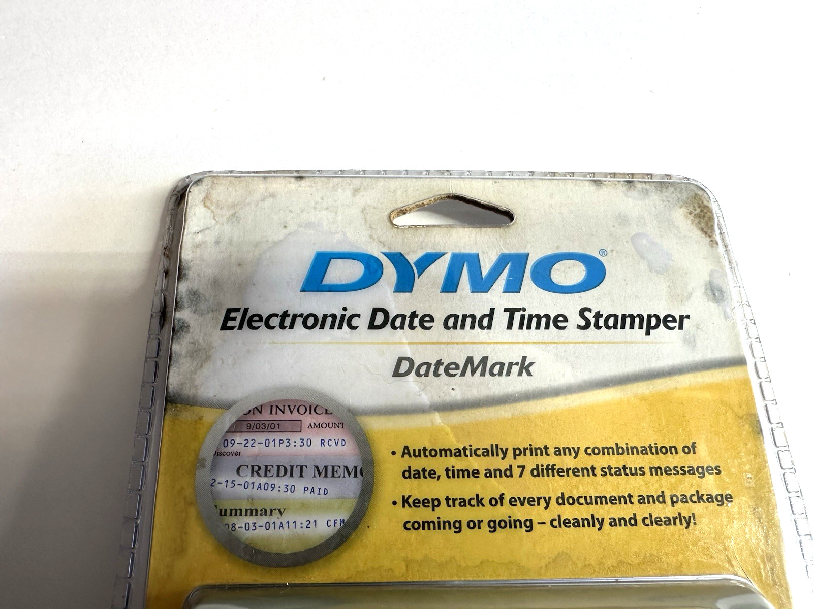DYMO DateMark Electronic Date and Time Stamper New Sealed Read Description!