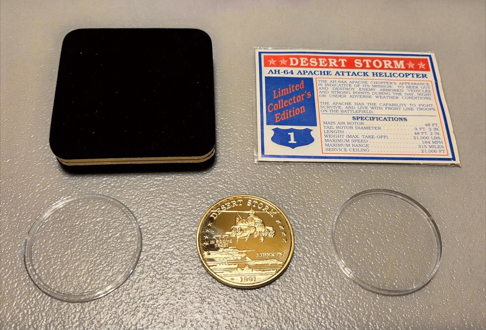 Desert Storm 1991 Commemorative Coin